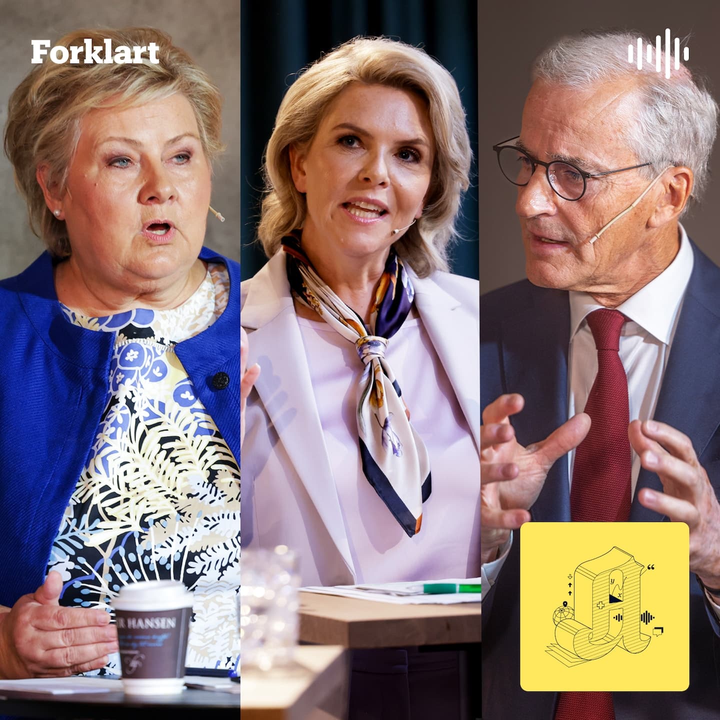 Tre navn. Én jobb. Hvem blir statsminister? artwork