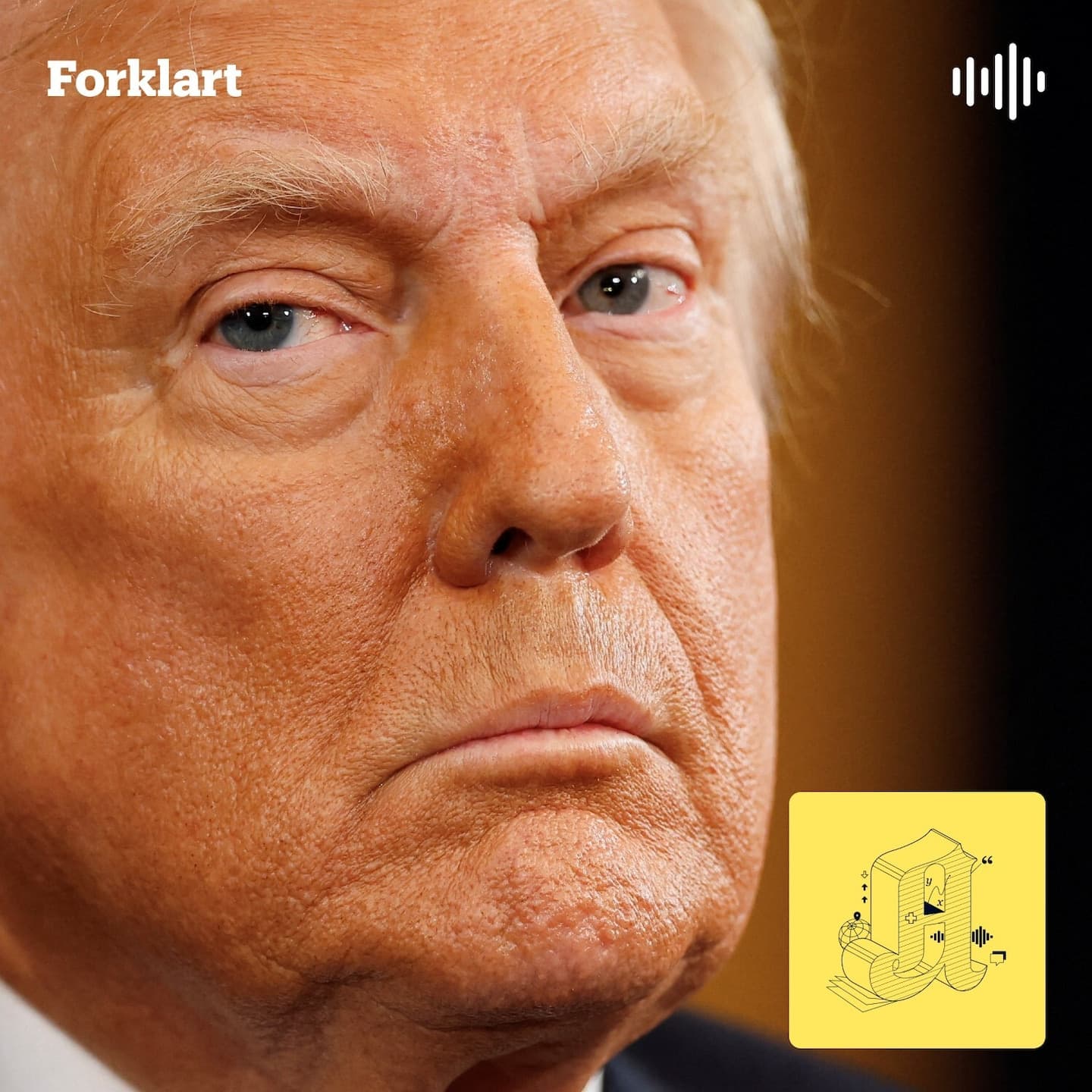 Kort Forklart: Et døgn med Trump artwork