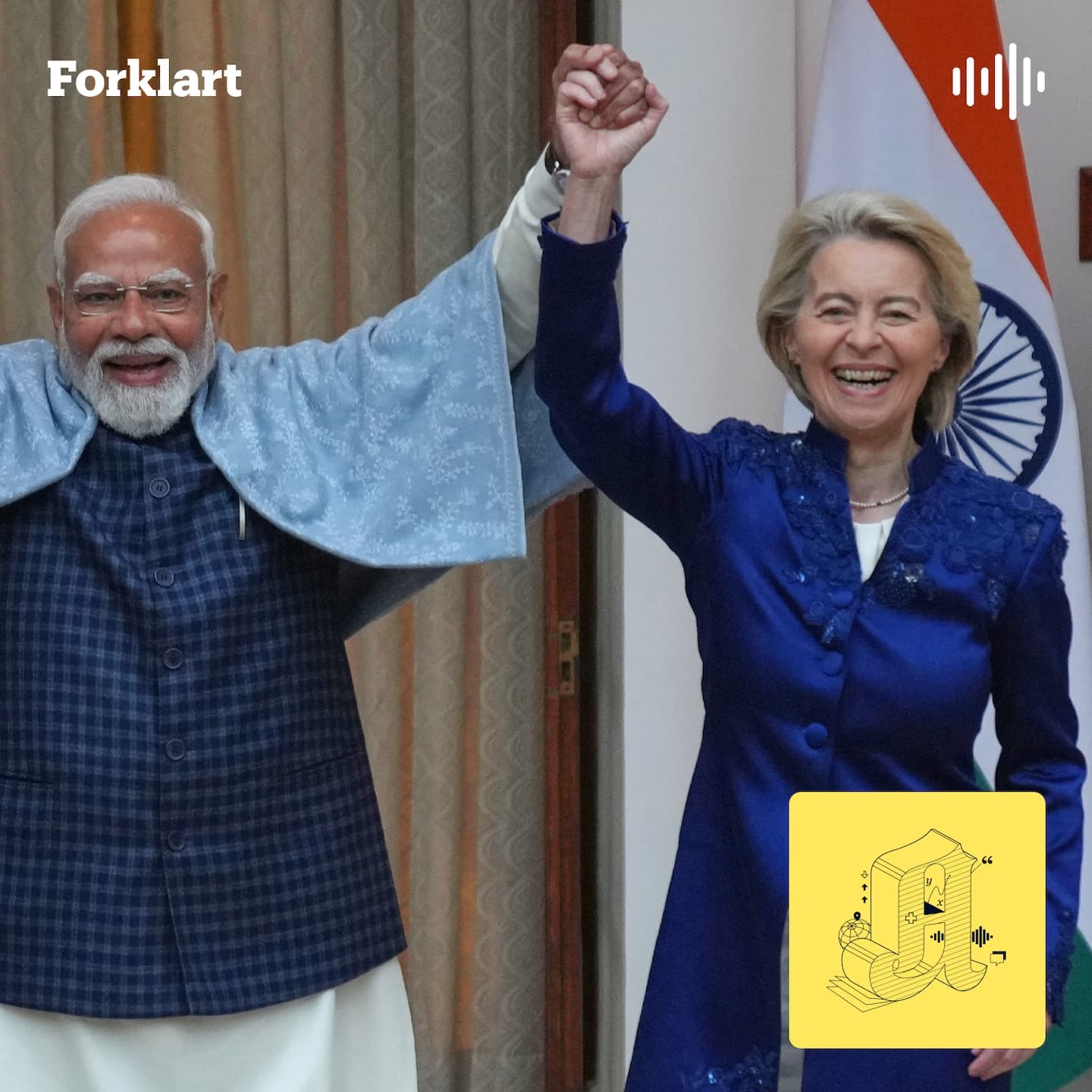 Bye, bye, Trump! Hello, India og Kina! artwork