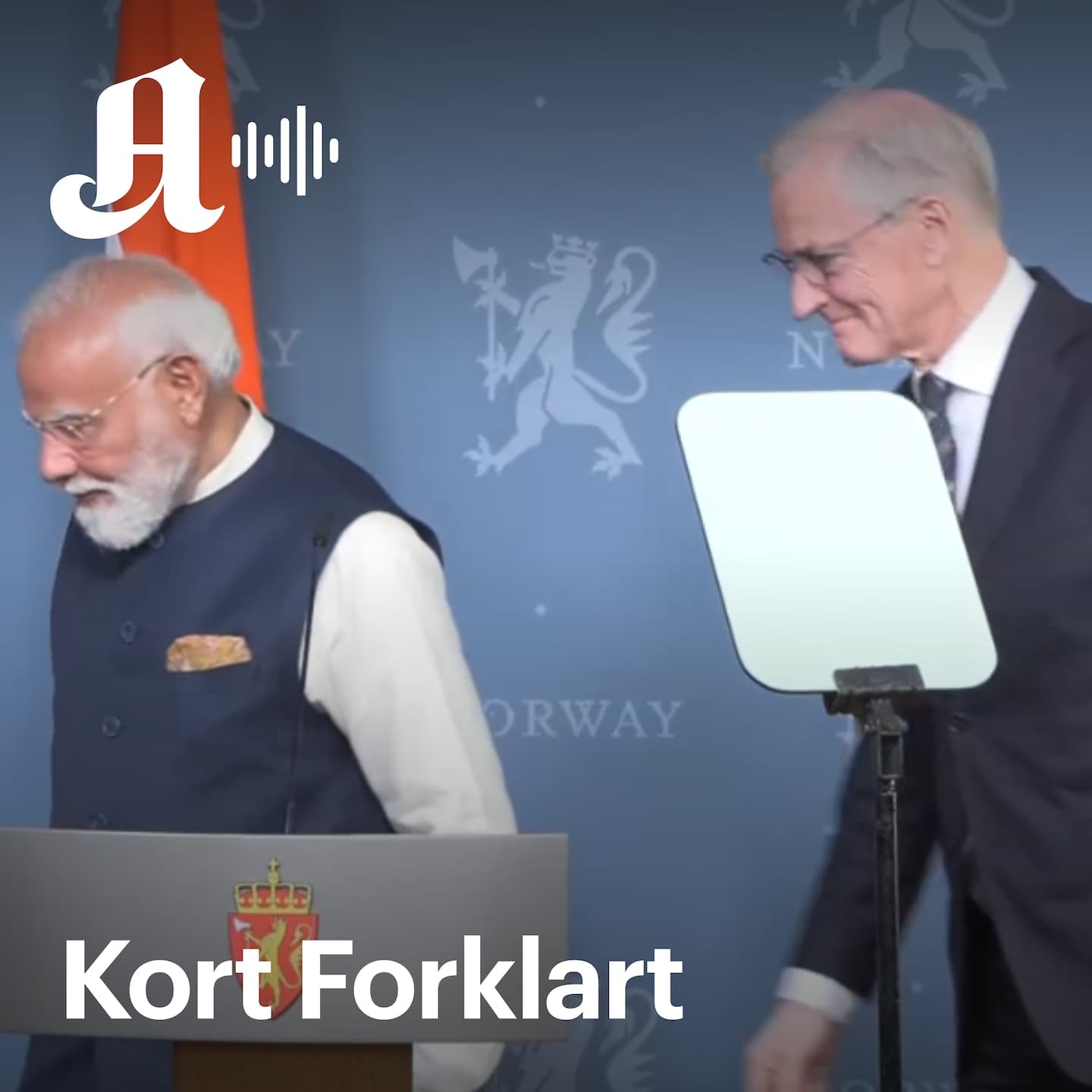 Kort Forklart: Bråk rundt Indias norgesbesøk: Journalist stemples som spion artwork