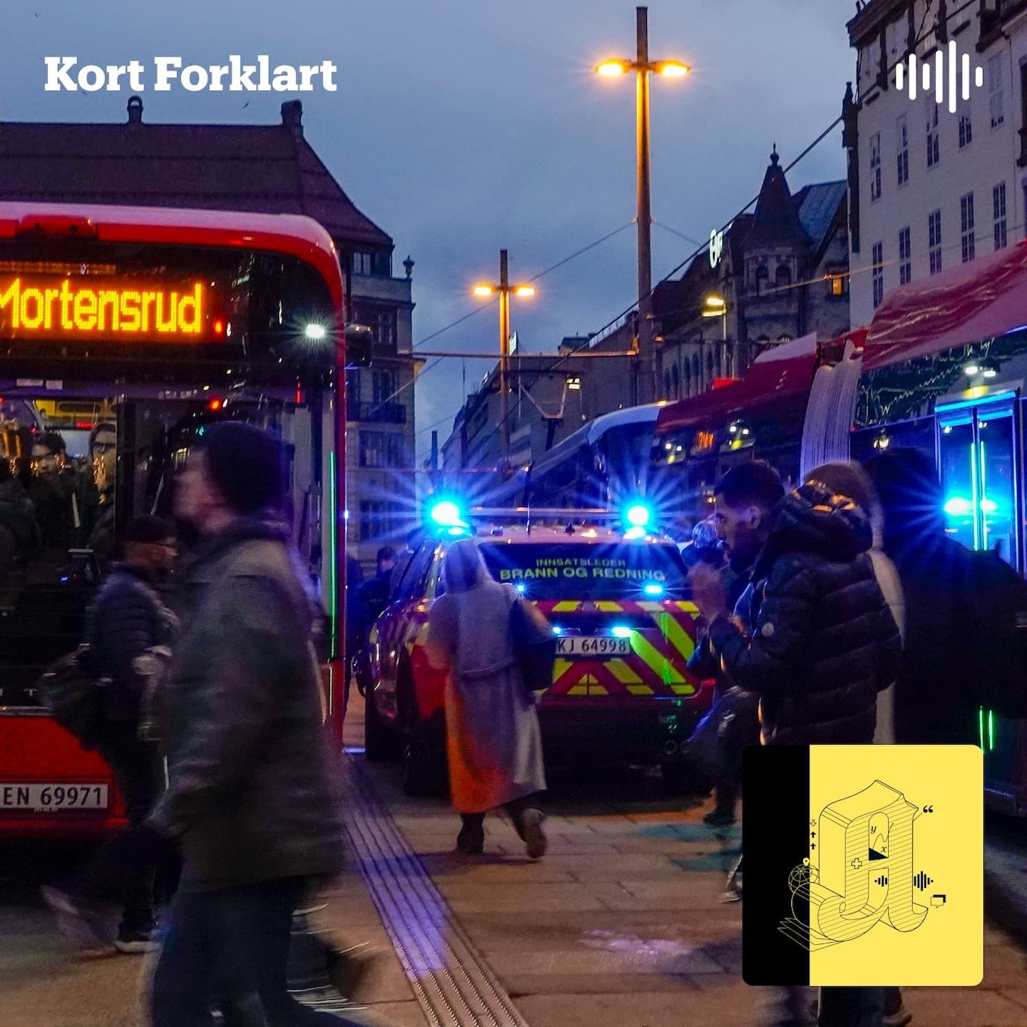 Kort Forklart: Brannvesenet hevder folk filmet og lo etter ulykke artwork