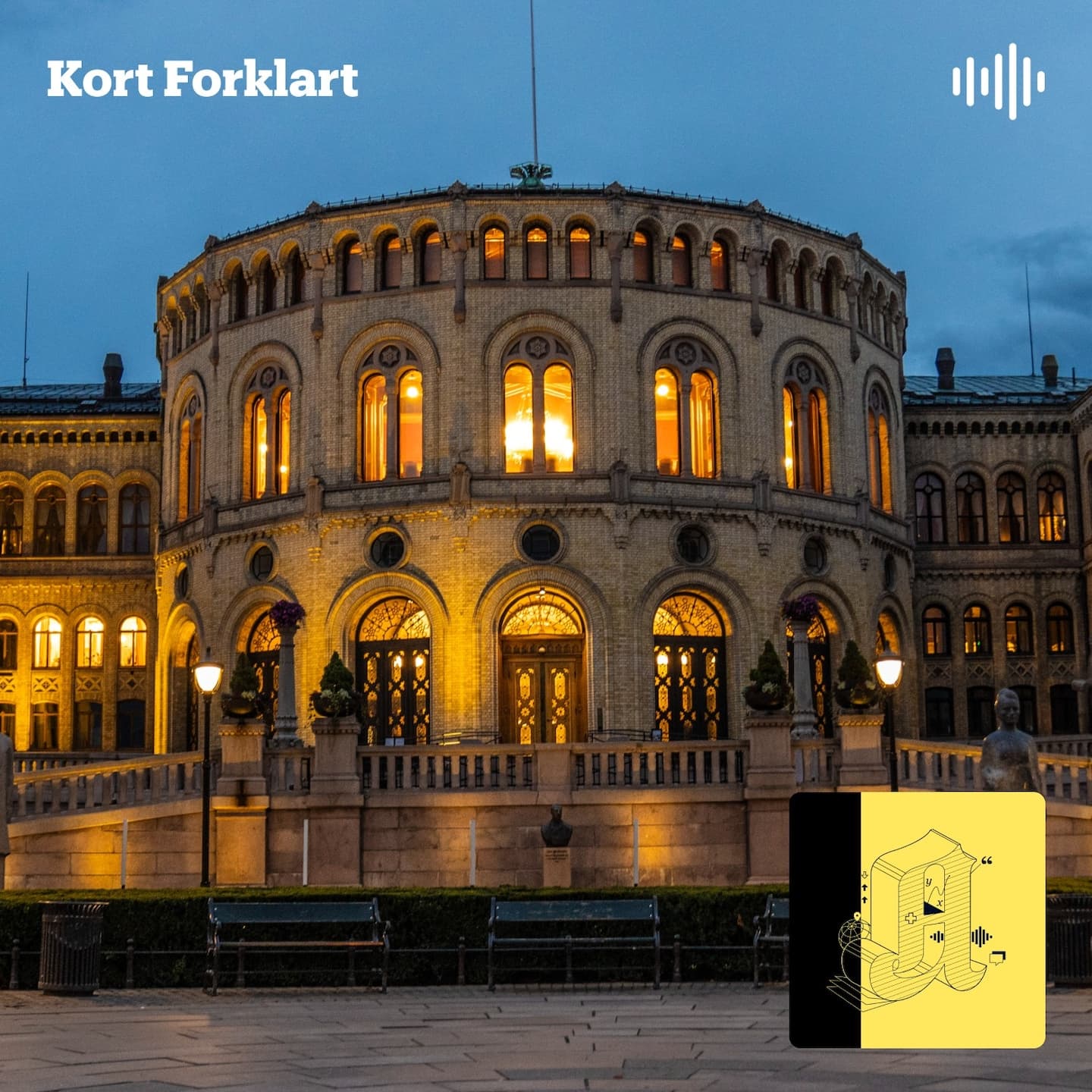 Kort Forklart: Hemmelig møte på Stortinget og «Nepobaby» artwork