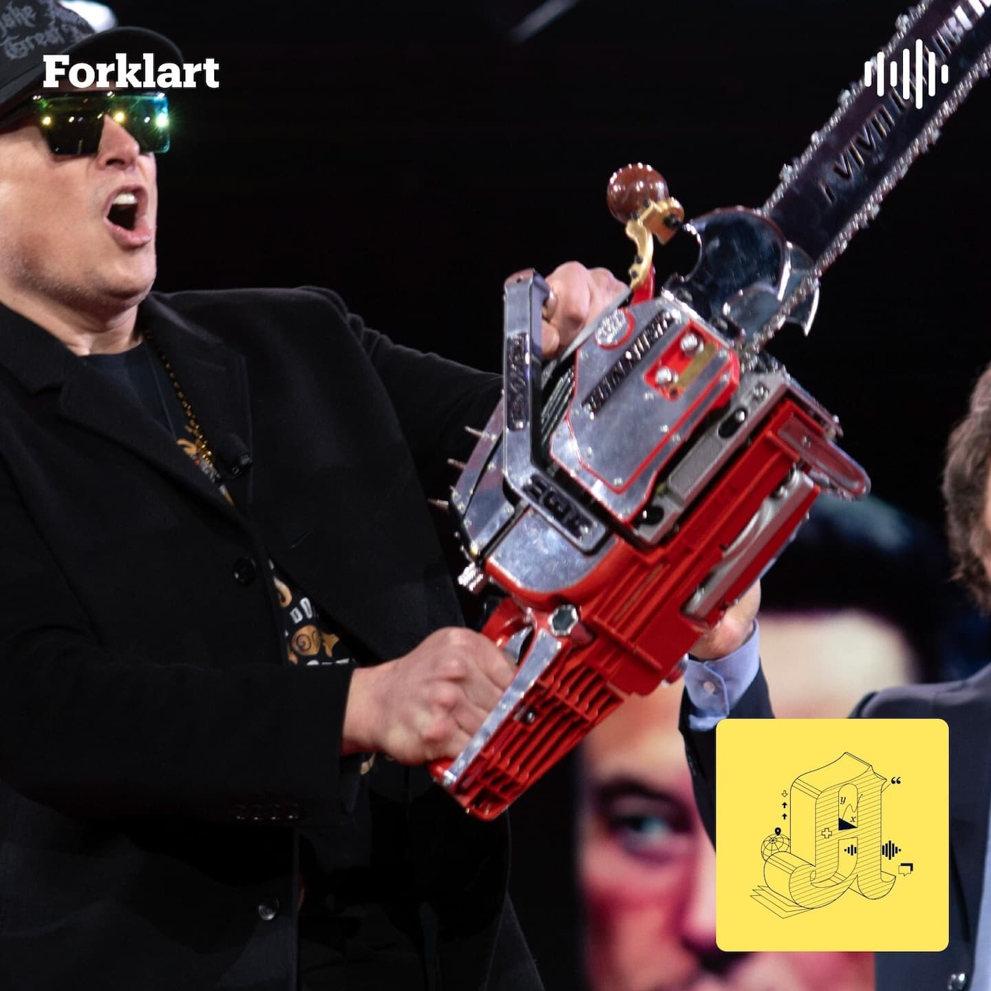 Du har sparken! Hilsen Musk artwork