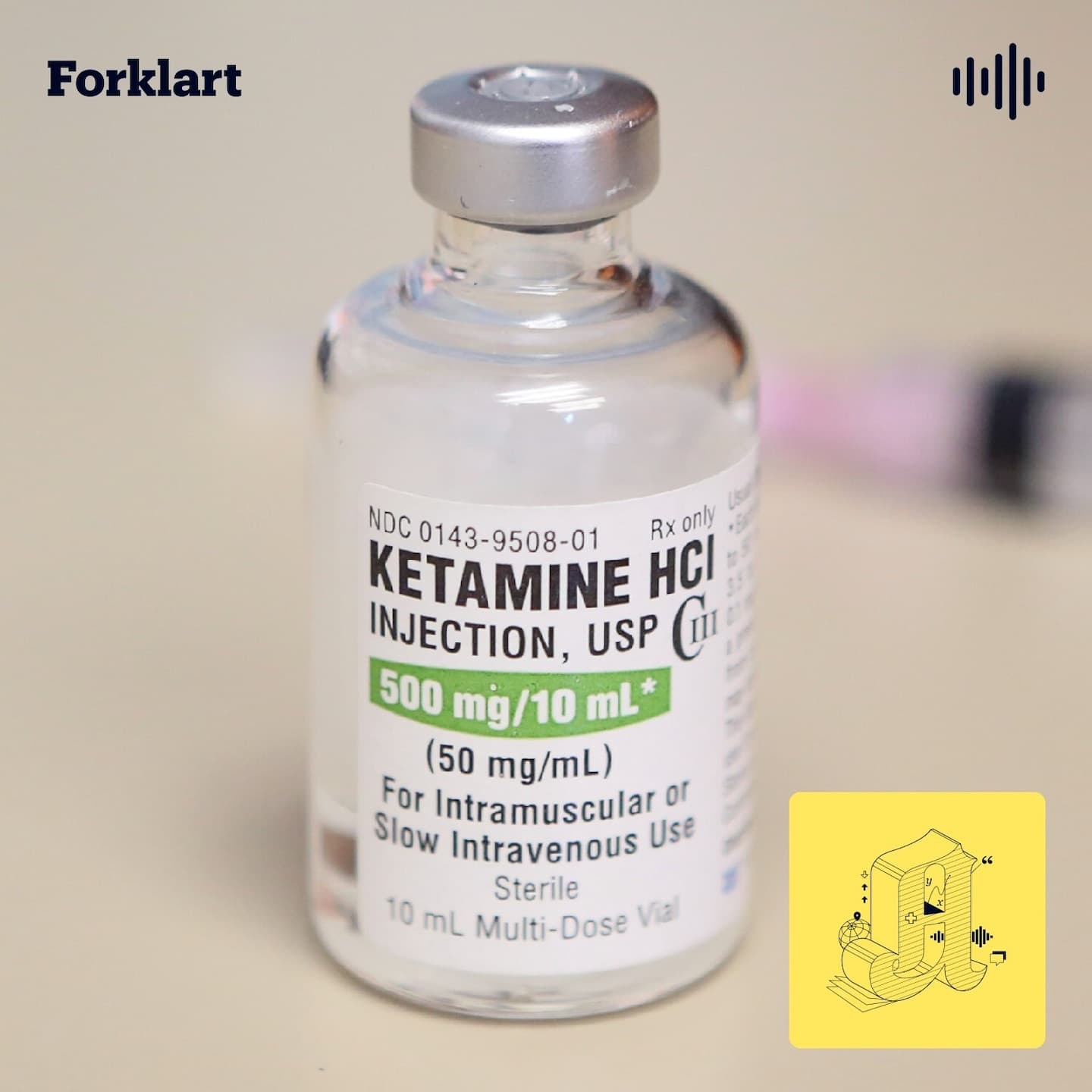 Kan ketamin kurere depresjon? artwork