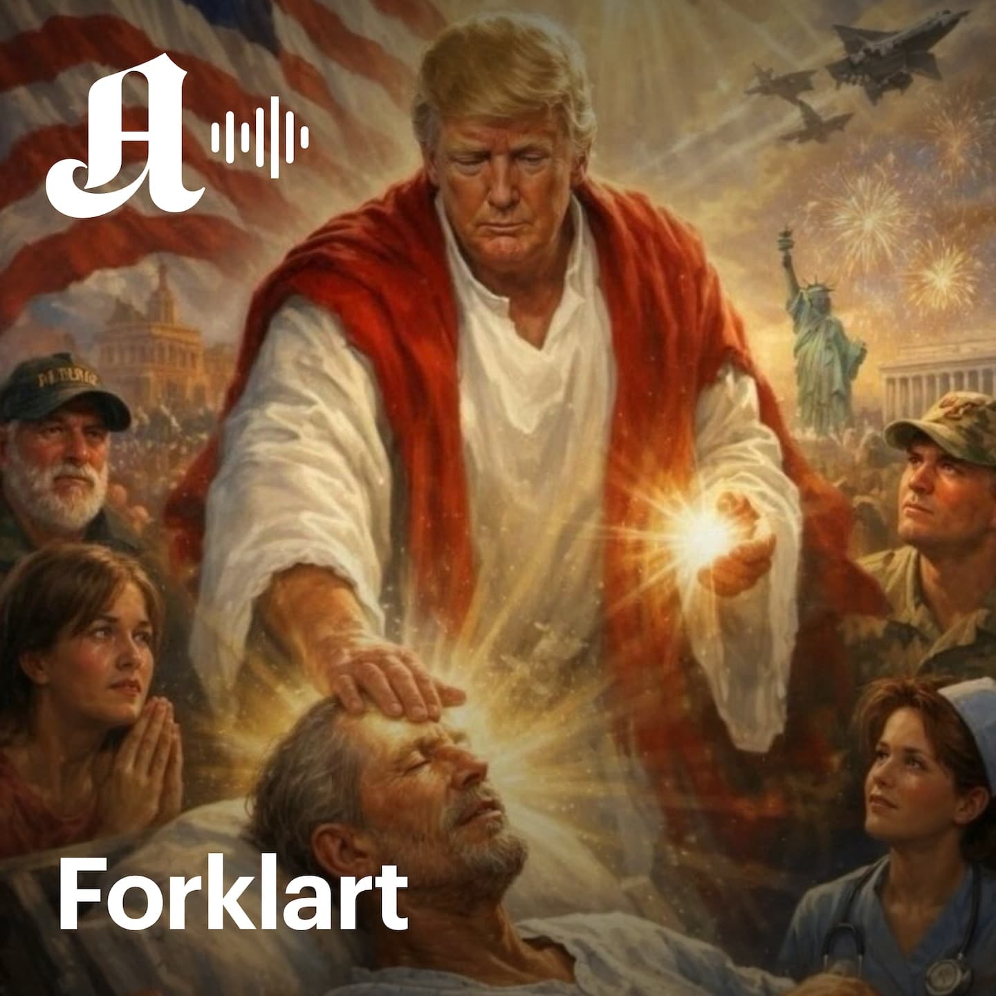 Jesus-bildet og truslene mot Iran: Rakner det for Trump? artwork