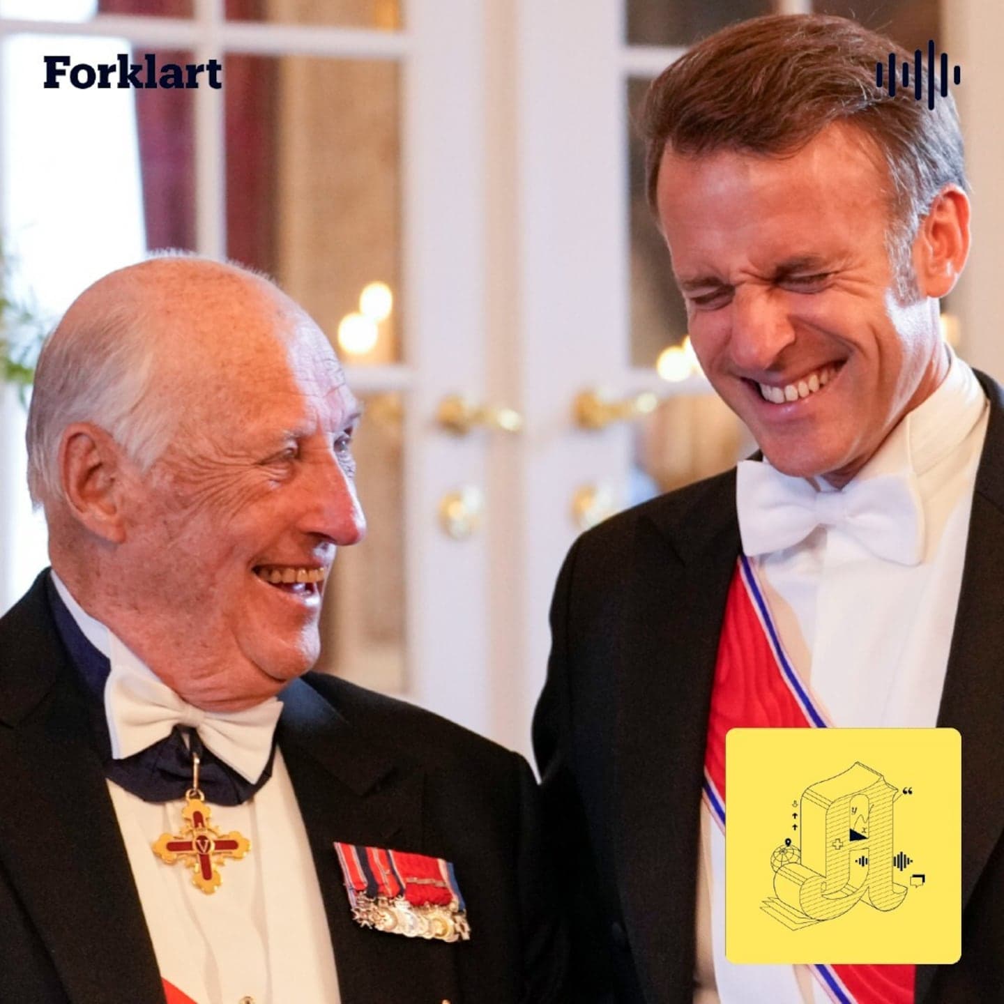 Fransk flørt på slottet: Derfor vil «alle» ha Norge artwork