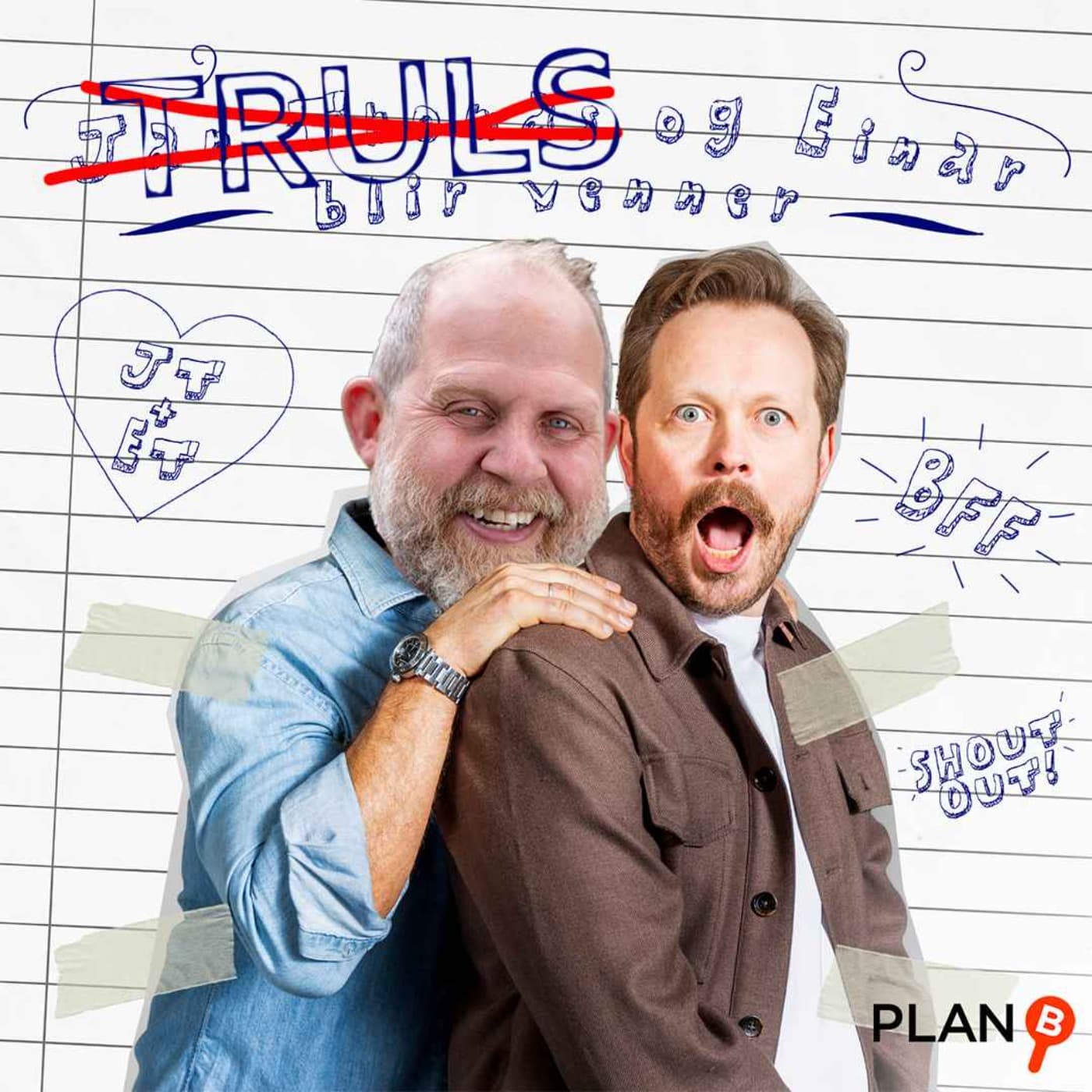 Truls og Einar blir venner (?) artwork