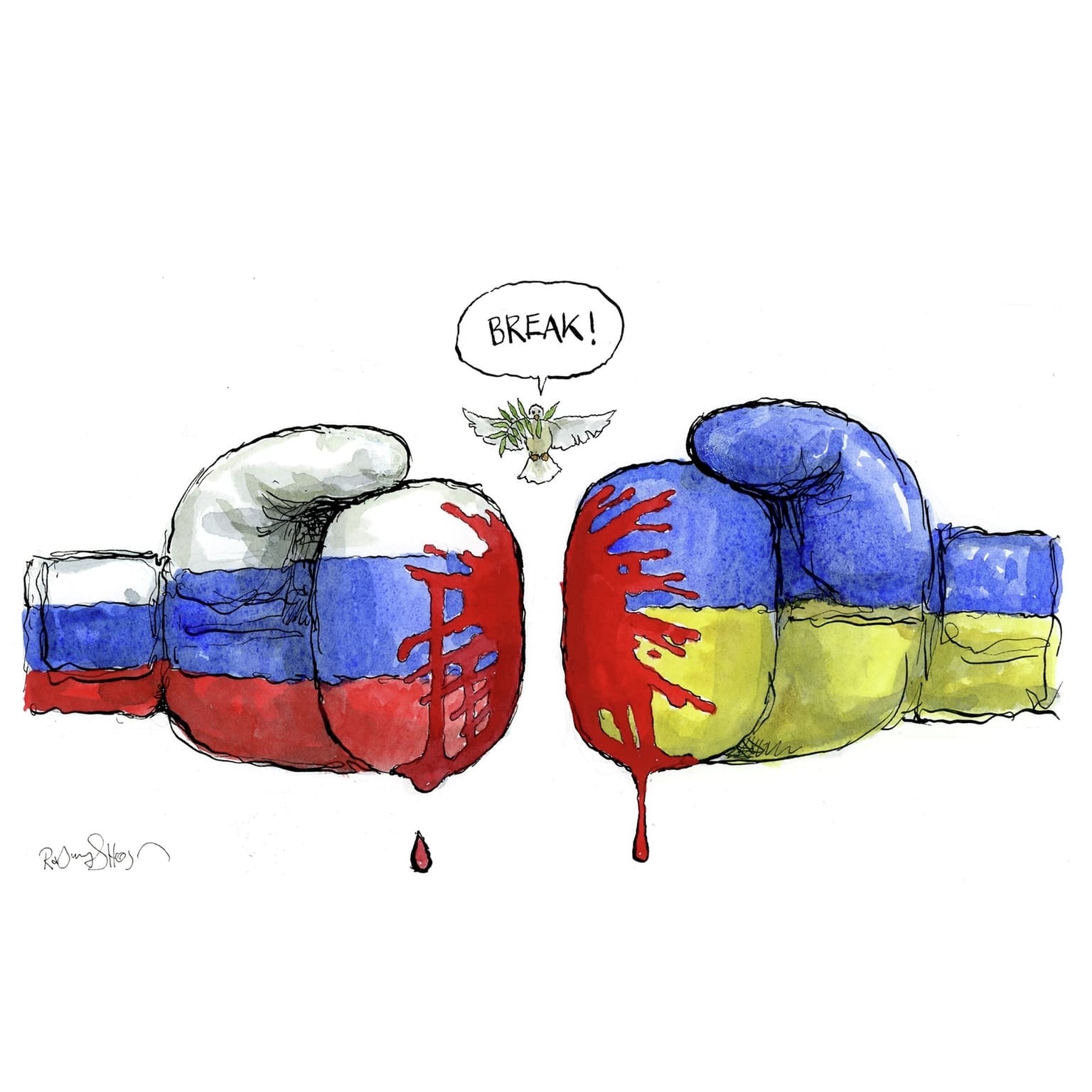 Er freden på vej i Ukraine? artwork