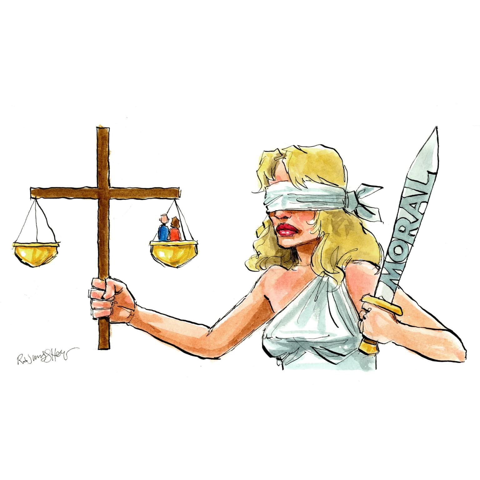 Er danskernes moral på slingrekurs? artwork