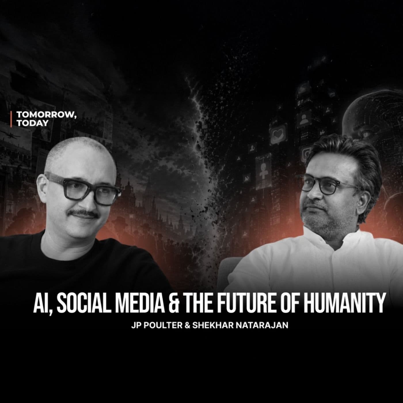 AI, Social Media & The Future of Humanity | James Poulter (Former LEGO Innovation Officer) & Shekhar Natarajan artwork
