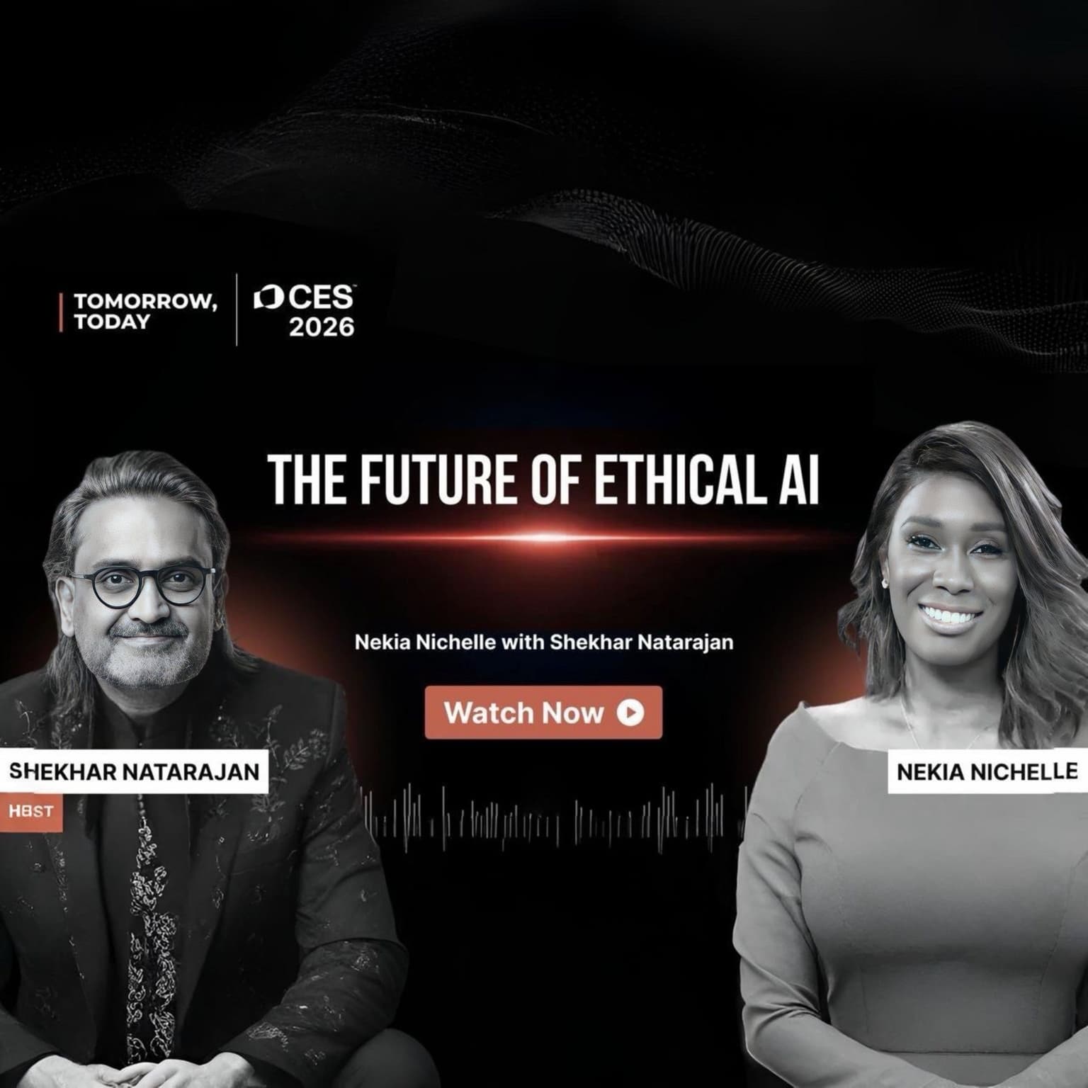 Why AI Needs Ethics First | Nekia Nichelle & Shekhar Natarajan | Live at CES 2026 artwork