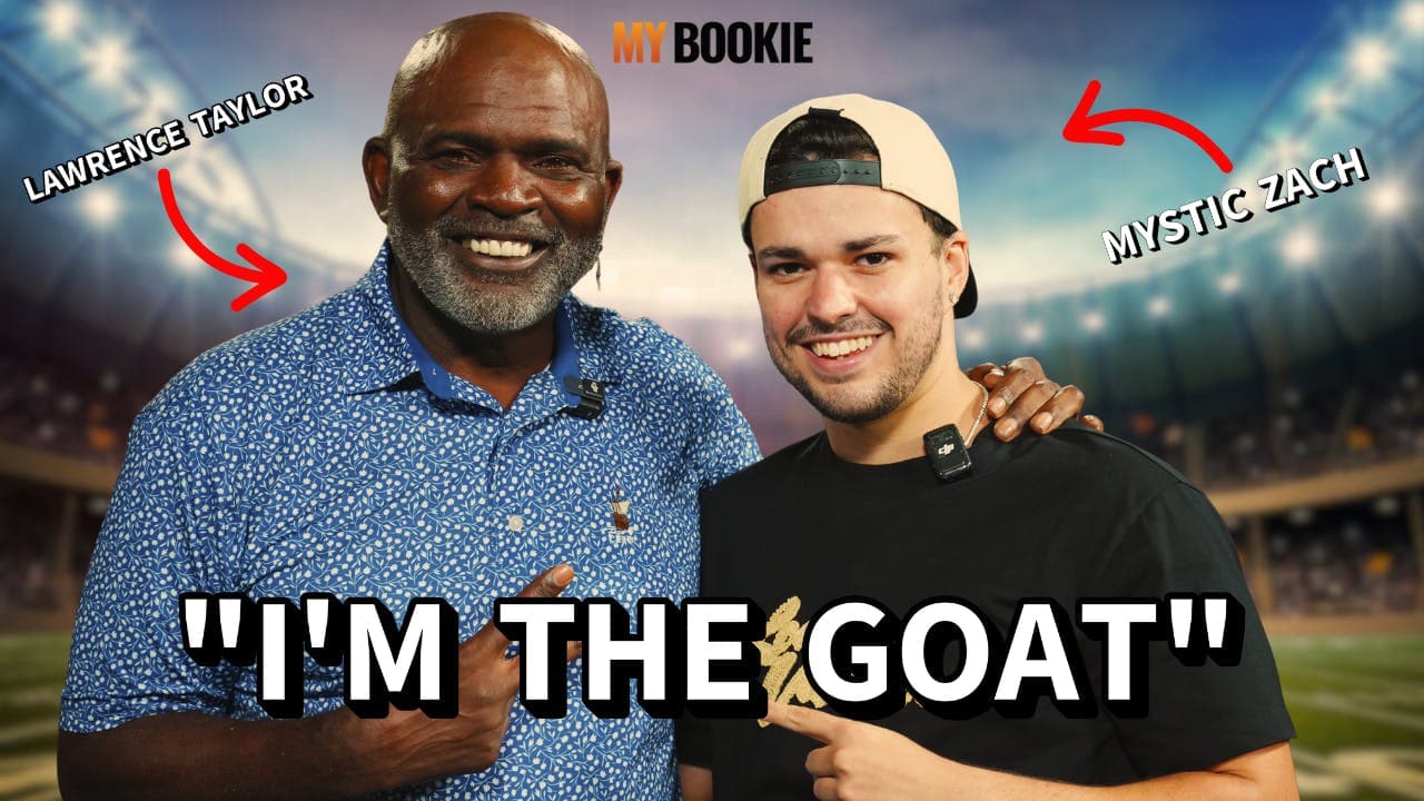 Lawrence Taylor Talks Being The GOAT, Golfing With Michael Jordan & How He'd Shut Down Tom Brady artwork