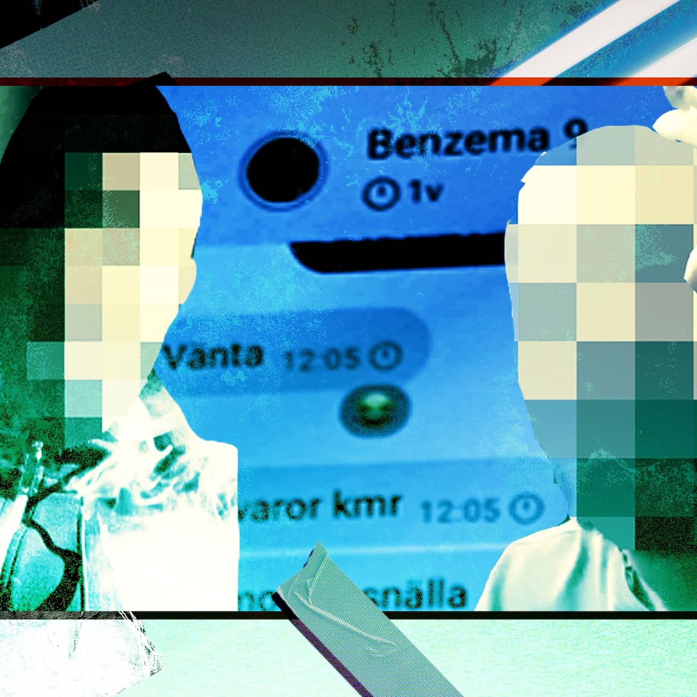 Så avslöjades ”Benzema” i de krypterade chattarna: ”Som att lägga ett pussel” artwork