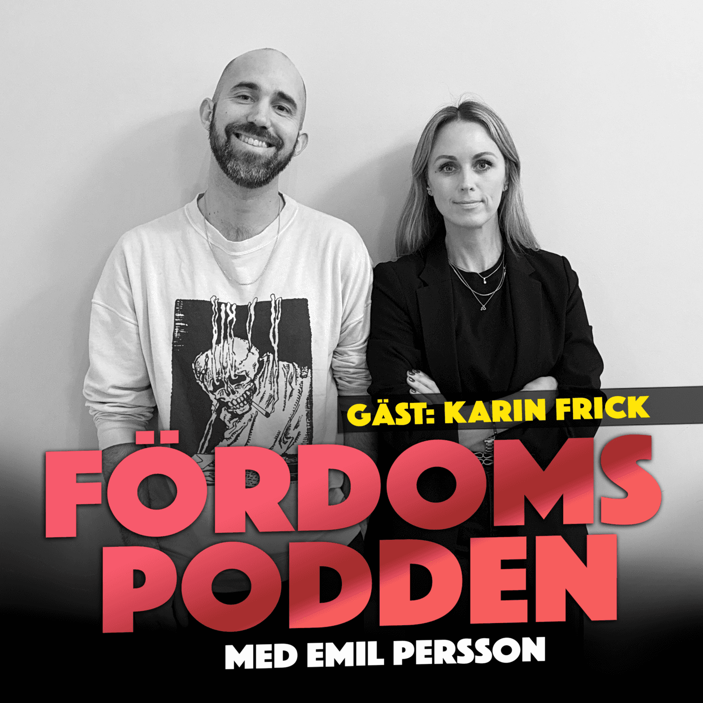 #284 Tycker Karin Frick att det är sexigt när en headsetsladd går upp längs med en Säpovakts hals? artwork