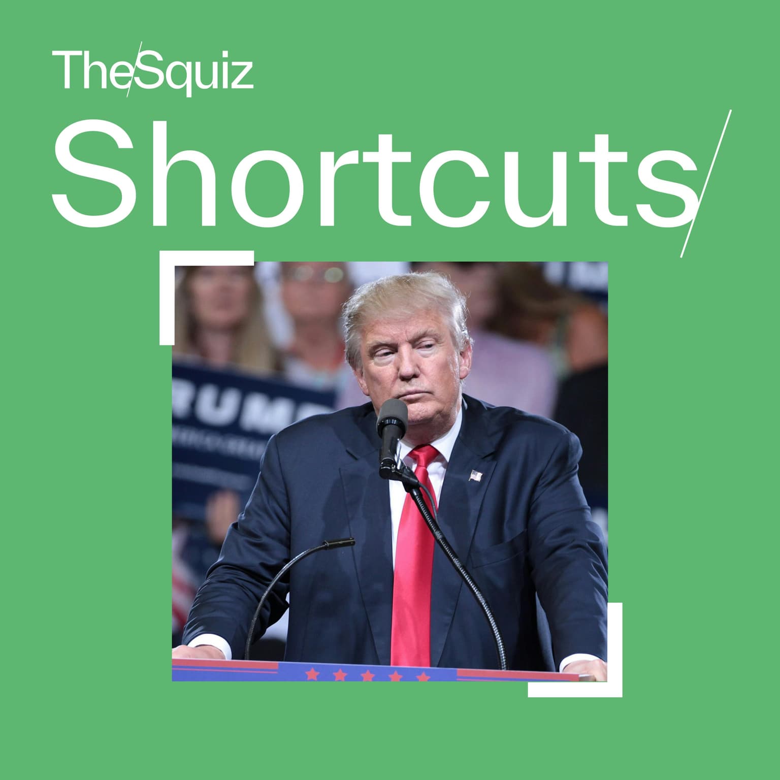 Shortcut: Trump’s Jeffrey Epstein headache artwork