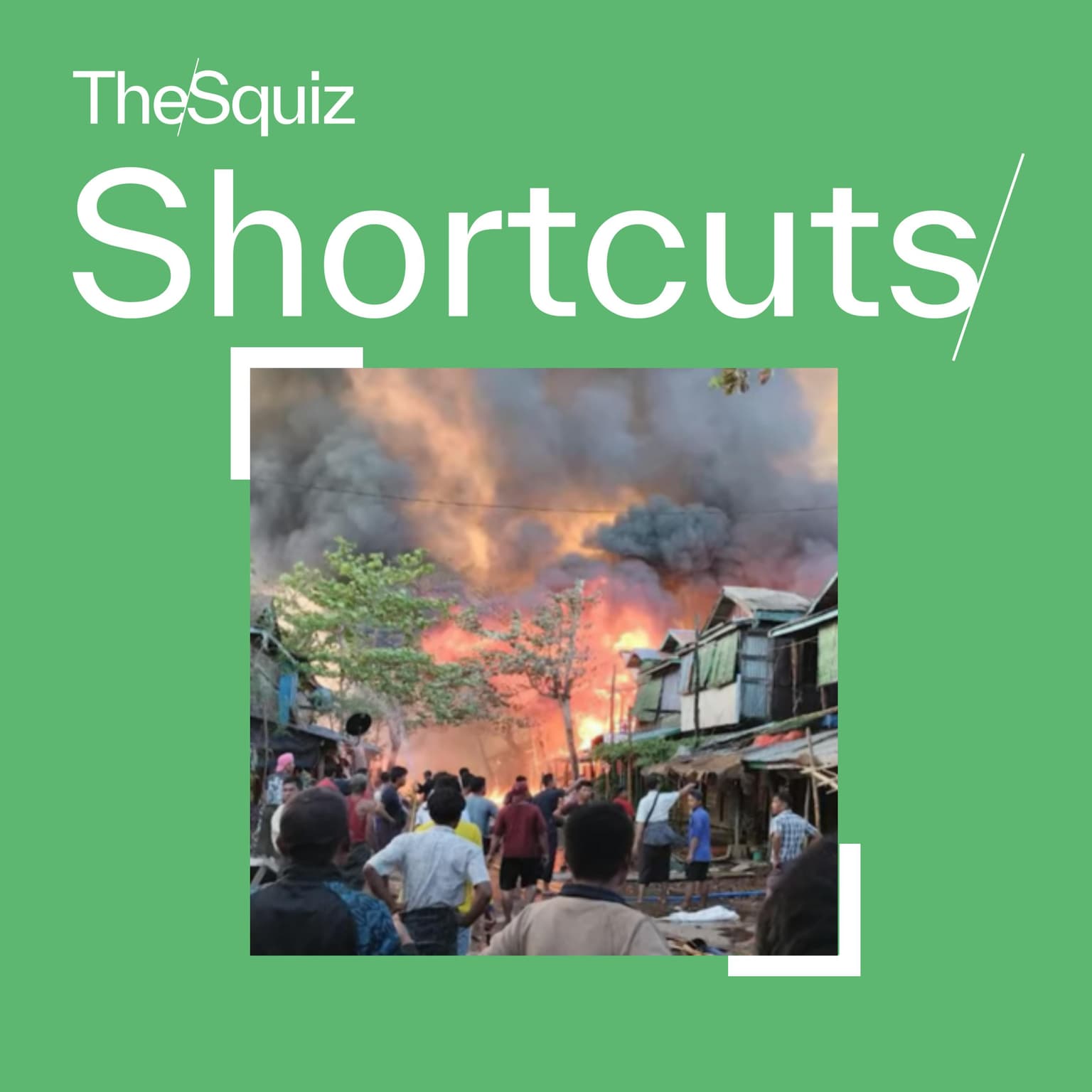 Your Shortcut to... Myanmar's civil war artwork