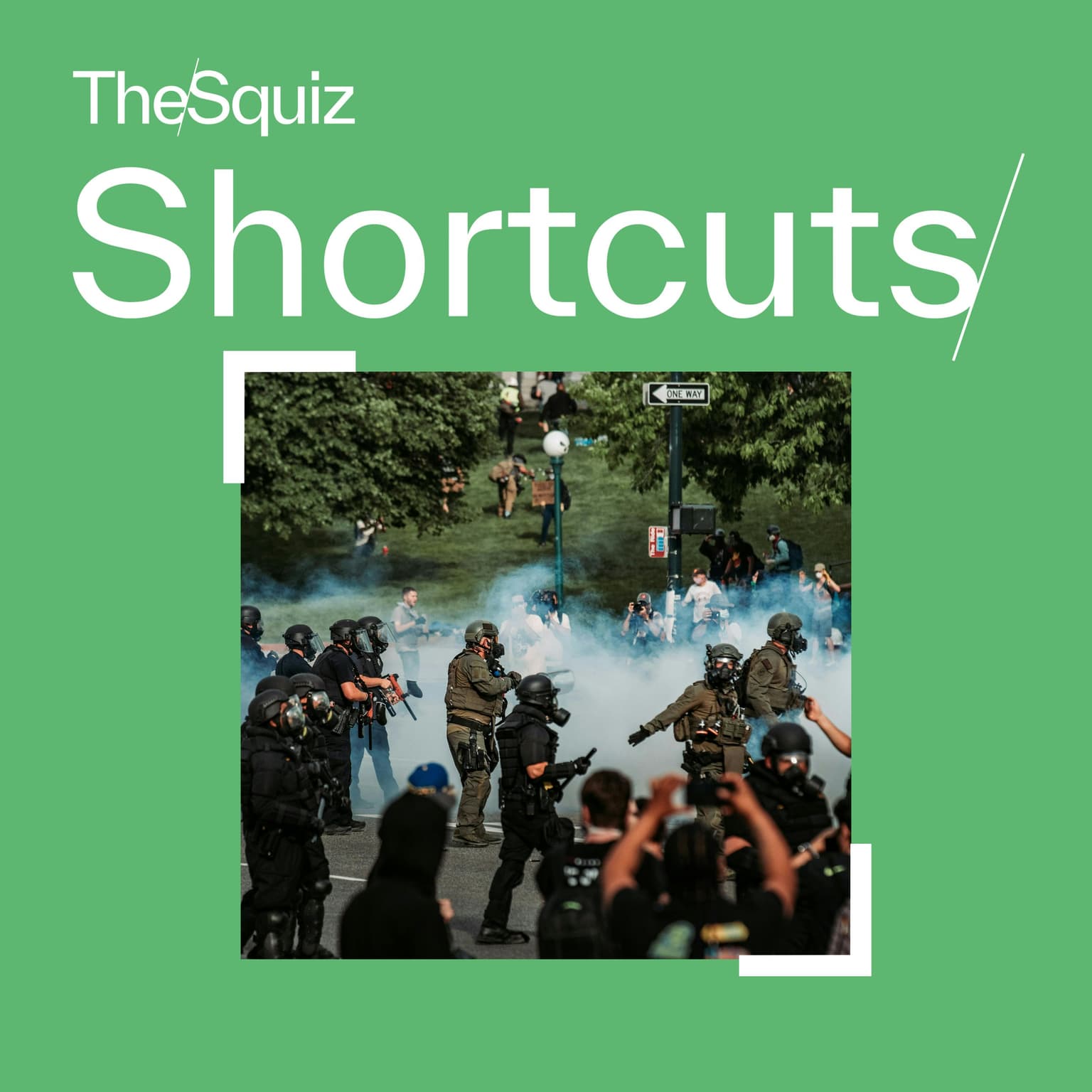 Your Shortcut to... The US immigration protests artwork