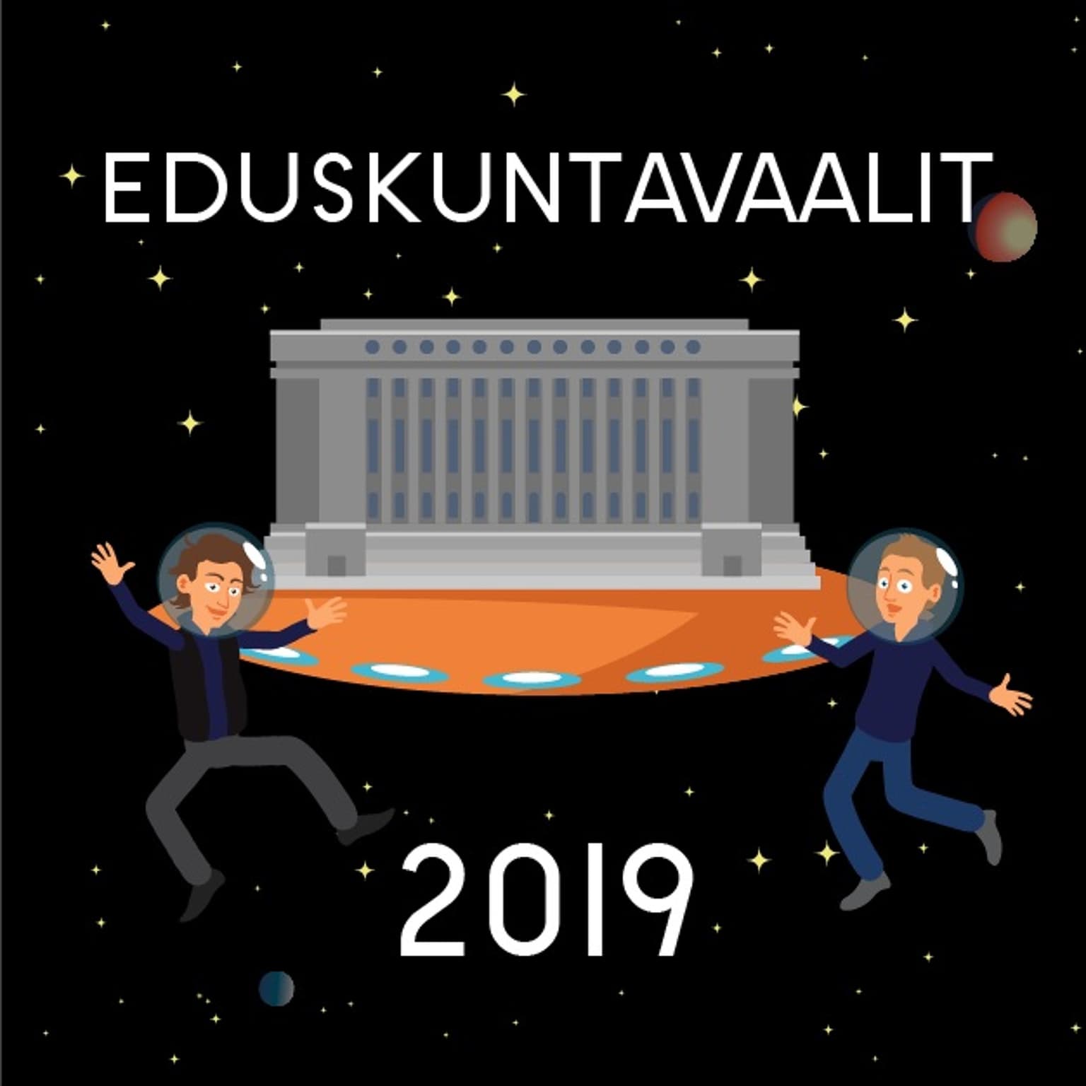 Eduskuntavaalit 2019 | Vihreät - Pekka Haavisto artwork