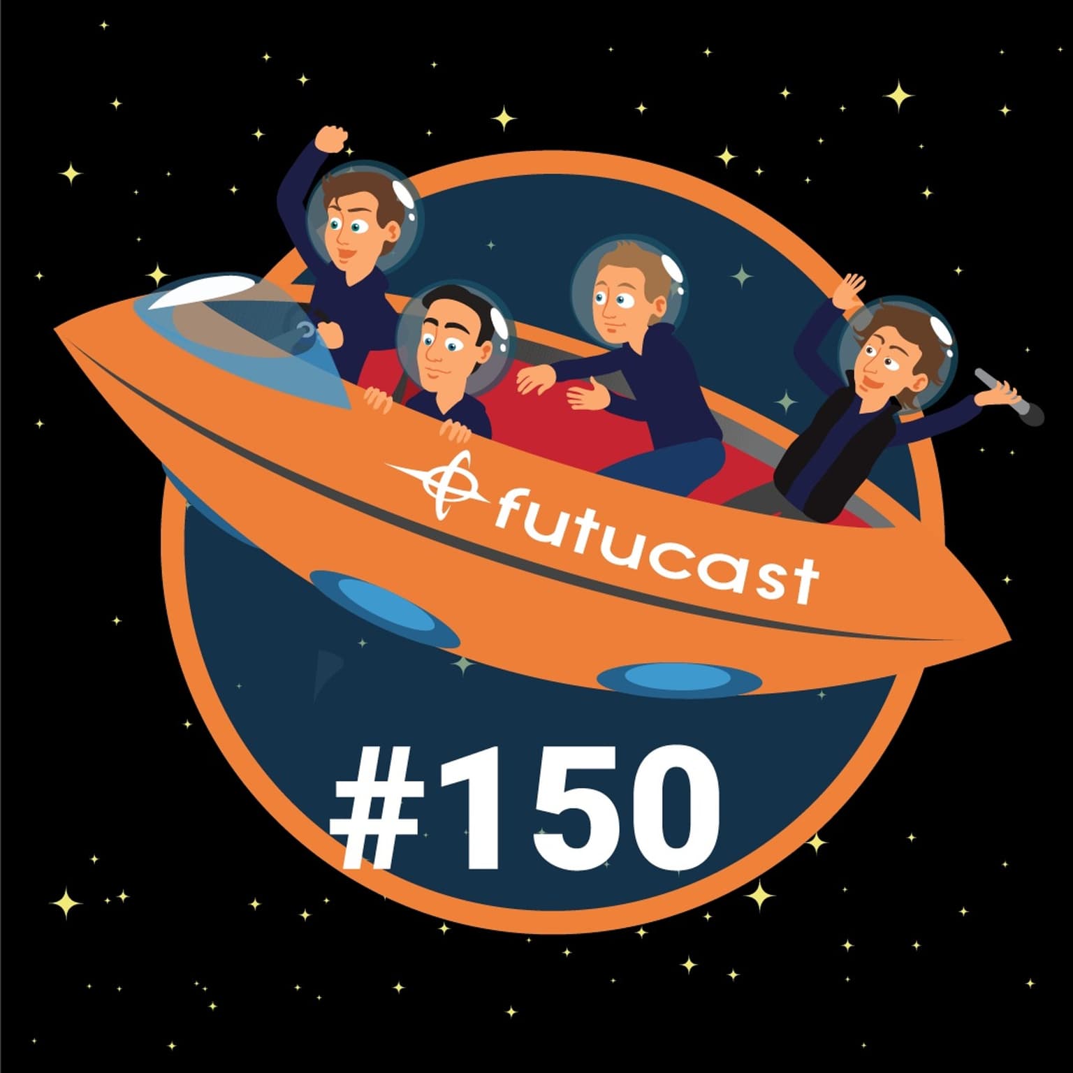 #150 Juhlajakso | Q&A, Kirpeimmät Kommentit ja Futucast Korttipeli artwork