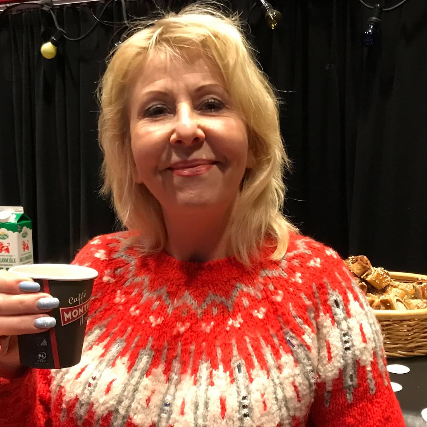 Pia Johansson blir biten av en sengångare artwork