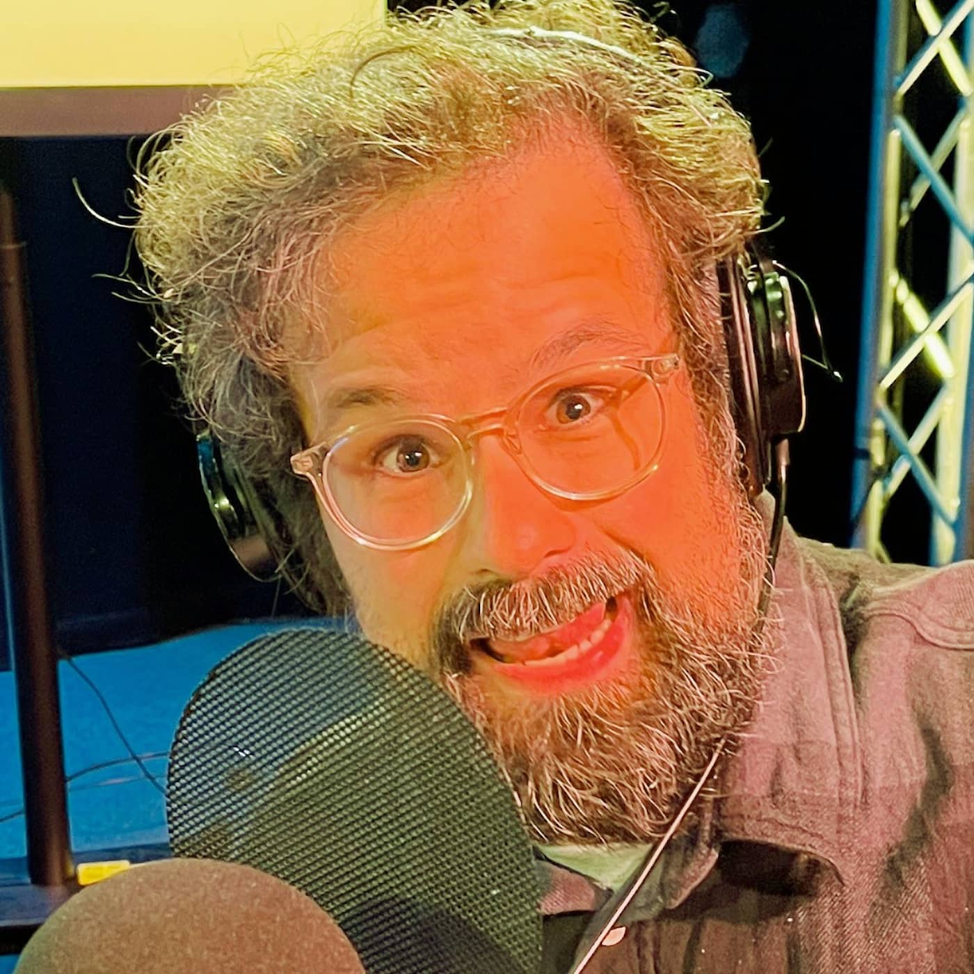 Därför har Eric Stern garaget fullt av politiska vildar artwork