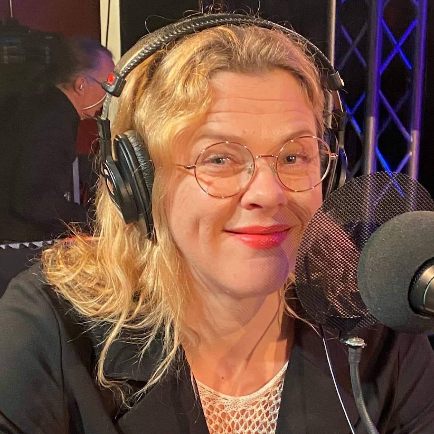 Helena Lindegren om sin besynnerliga selfie med Thomas Ravelli artwork