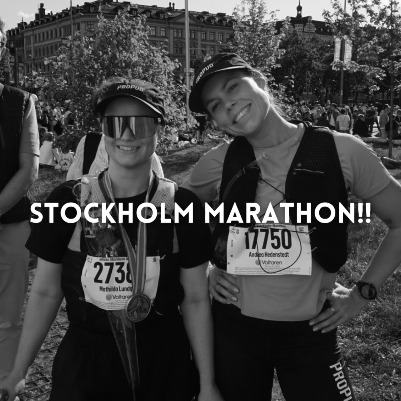 541. Vi sprang Stockholm Marathon!! artwork