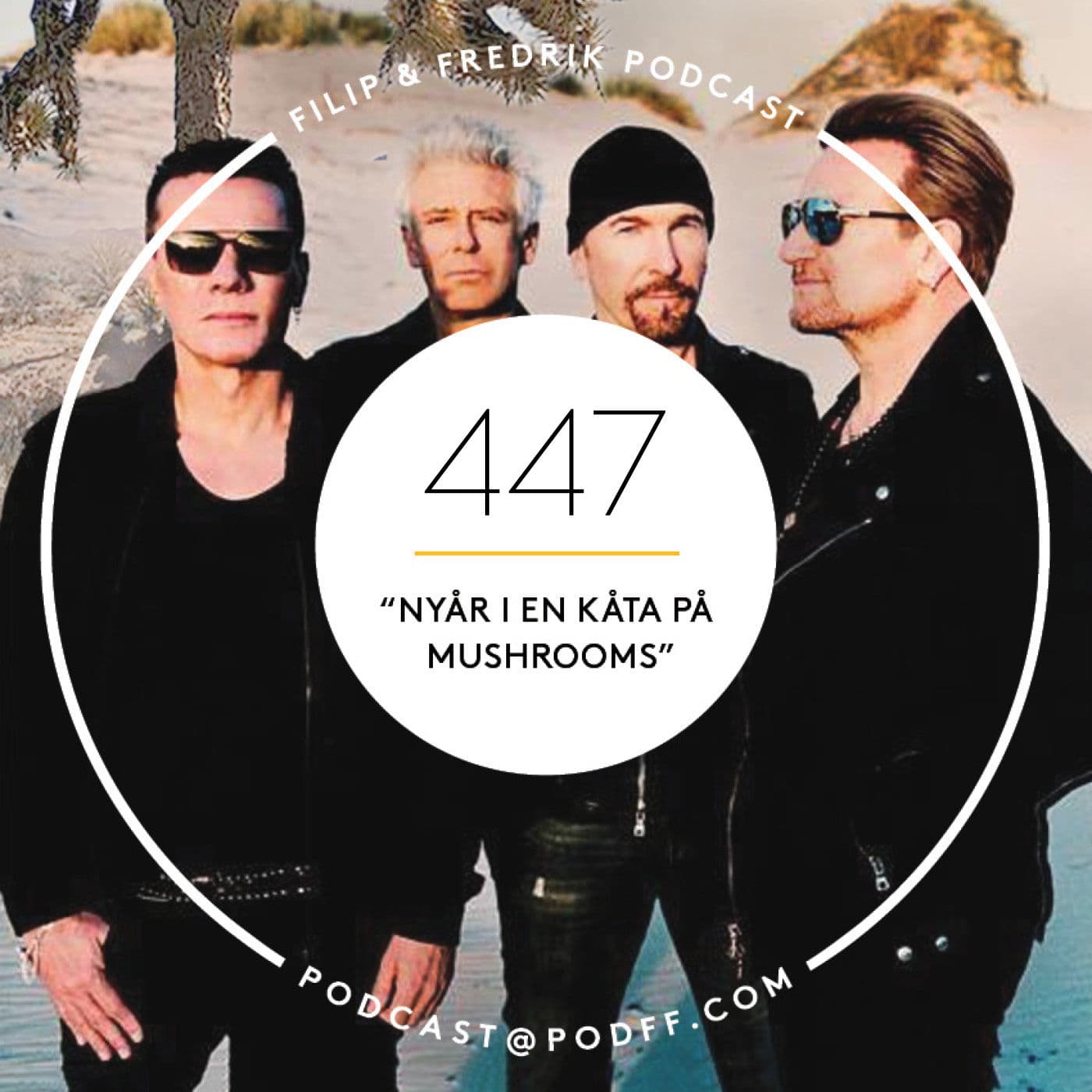 447. ”Nyår i en kåta på mushrooms” artwork