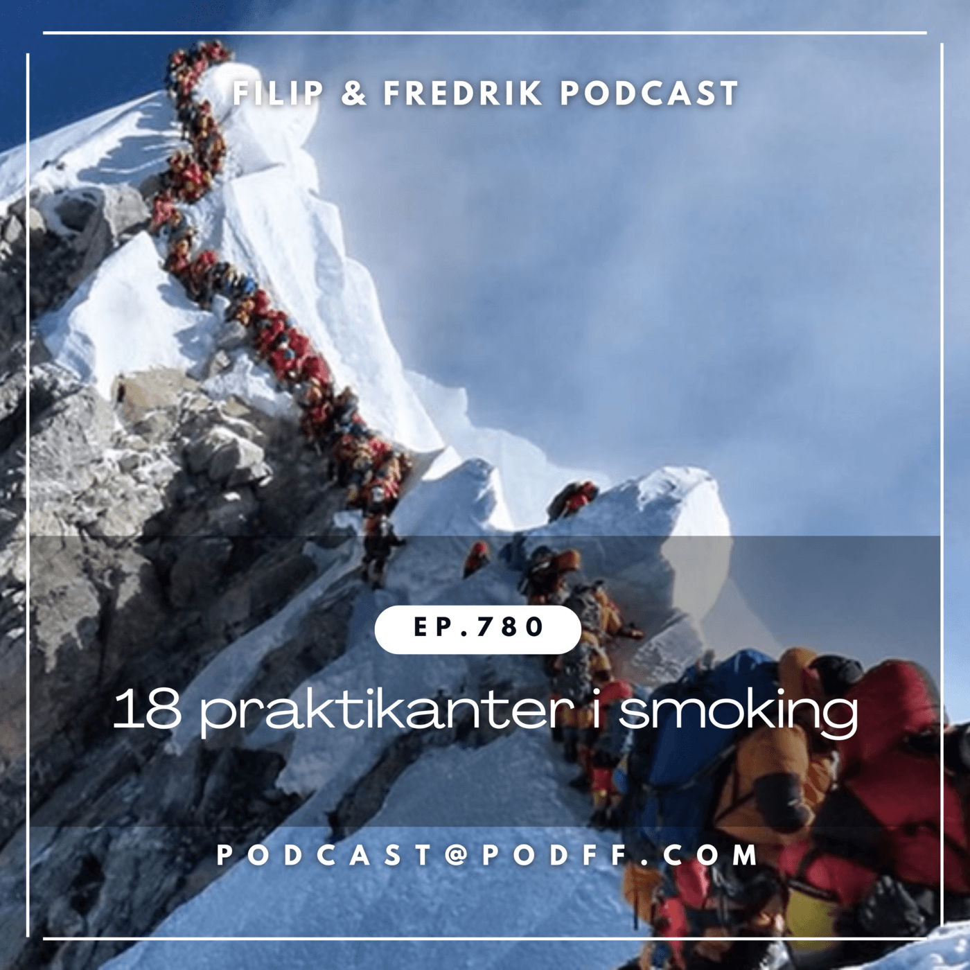 780. 18 praktikanter i smoking artwork
