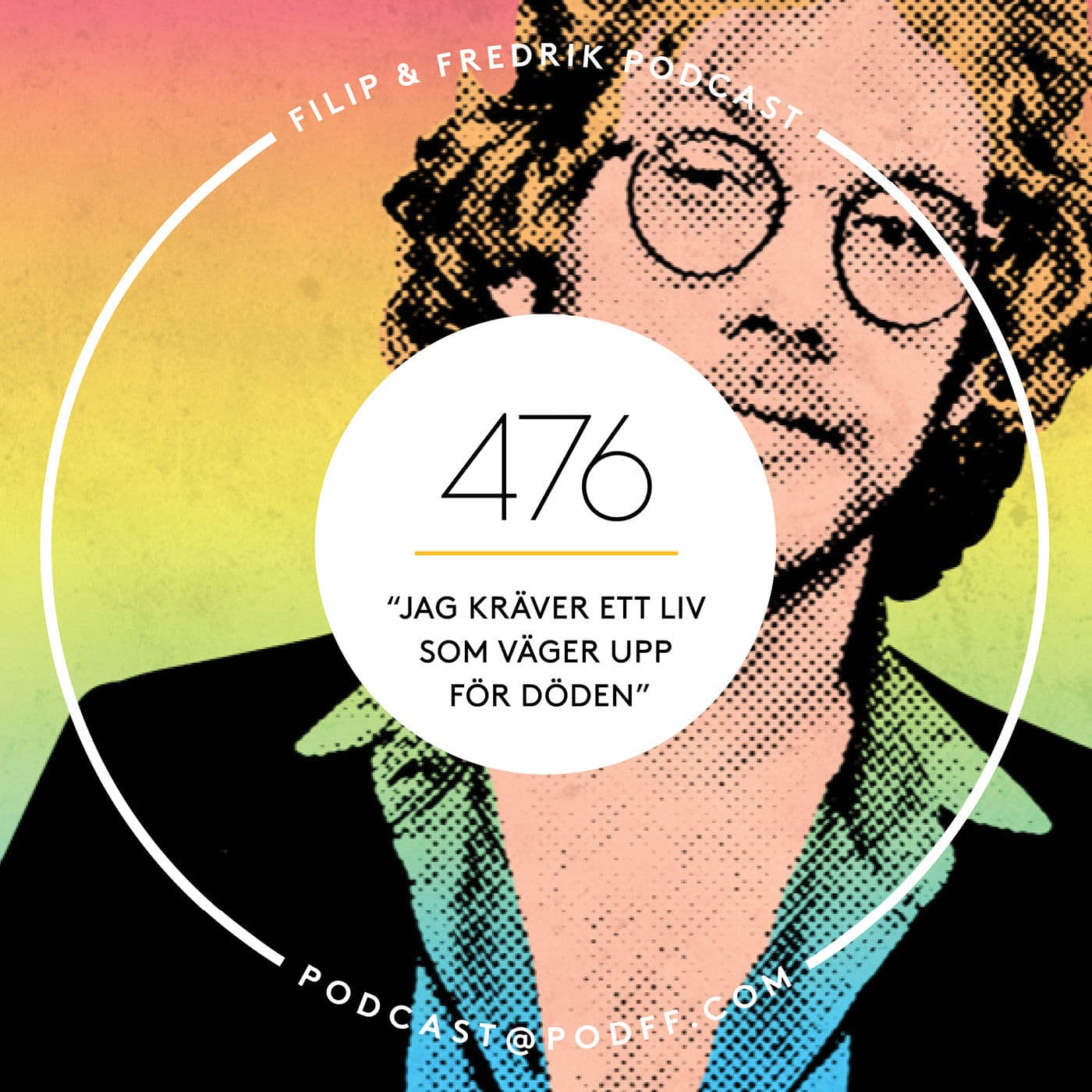 476. ”Jag kräver ett liv som väger upp för döden” artwork