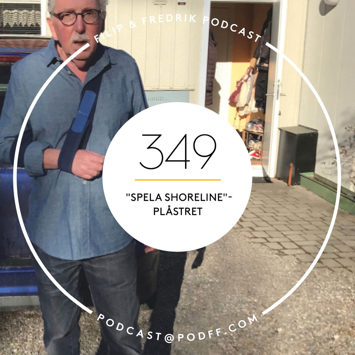 349. "Spela Shoreline"-plåstret artwork