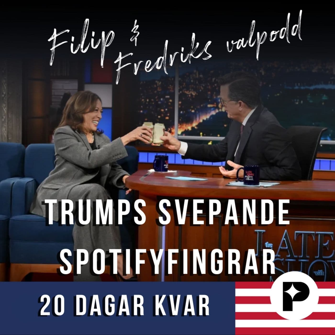 20 dagar kvar: Trumps svepande Spotifyfingrar artwork