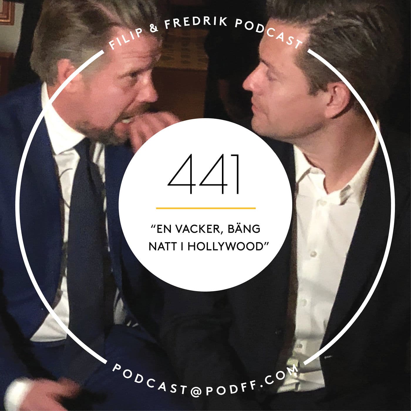 441. ”En vacker, bäng natt i Hollywood” artwork