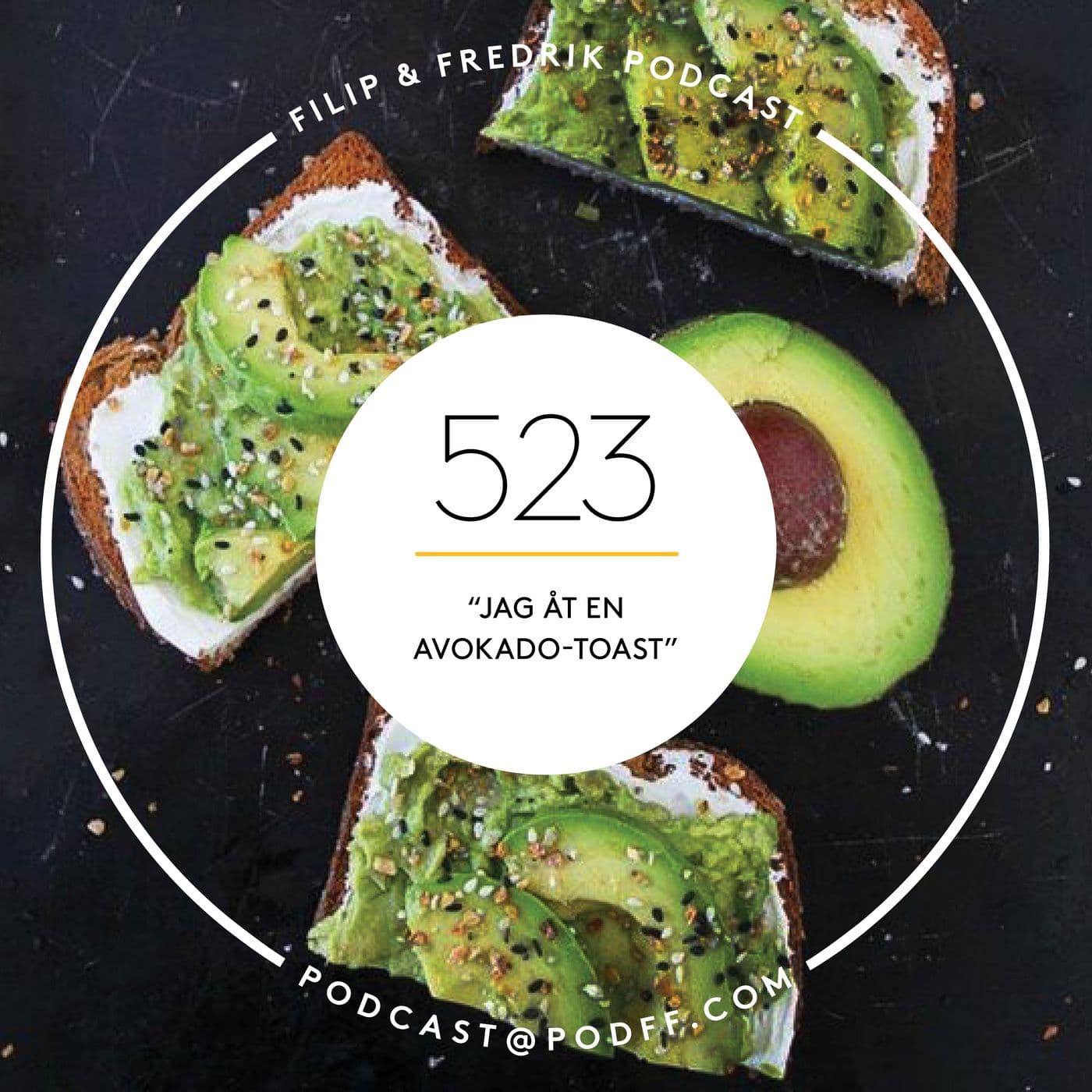 523. ”Jag åt en avokado-toast” artwork
