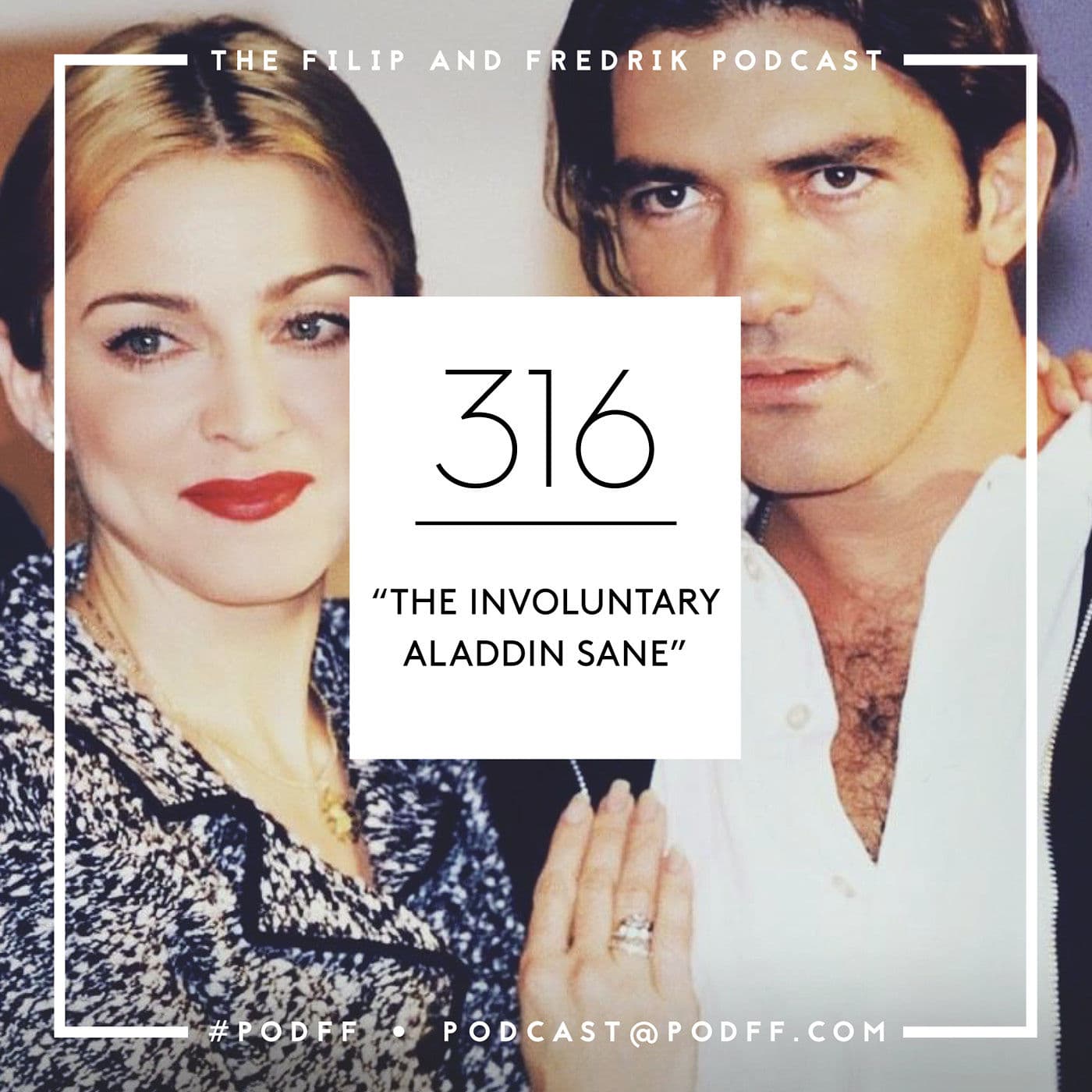 316. "The Involuntary Aladdin Sane" artwork