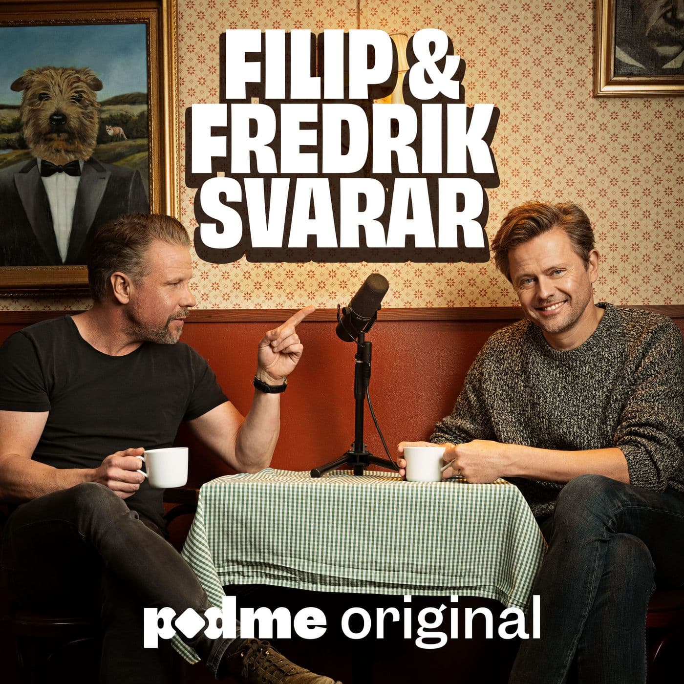 Lyssna på "Filip & Fredrik Svarar" – Trailer artwork