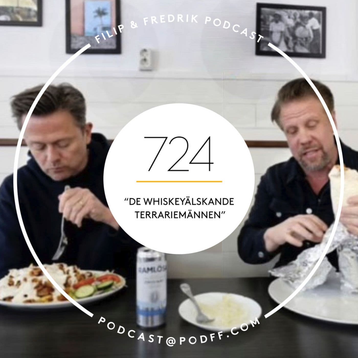 724. ”De whiskeyälskande terrariemännen” artwork