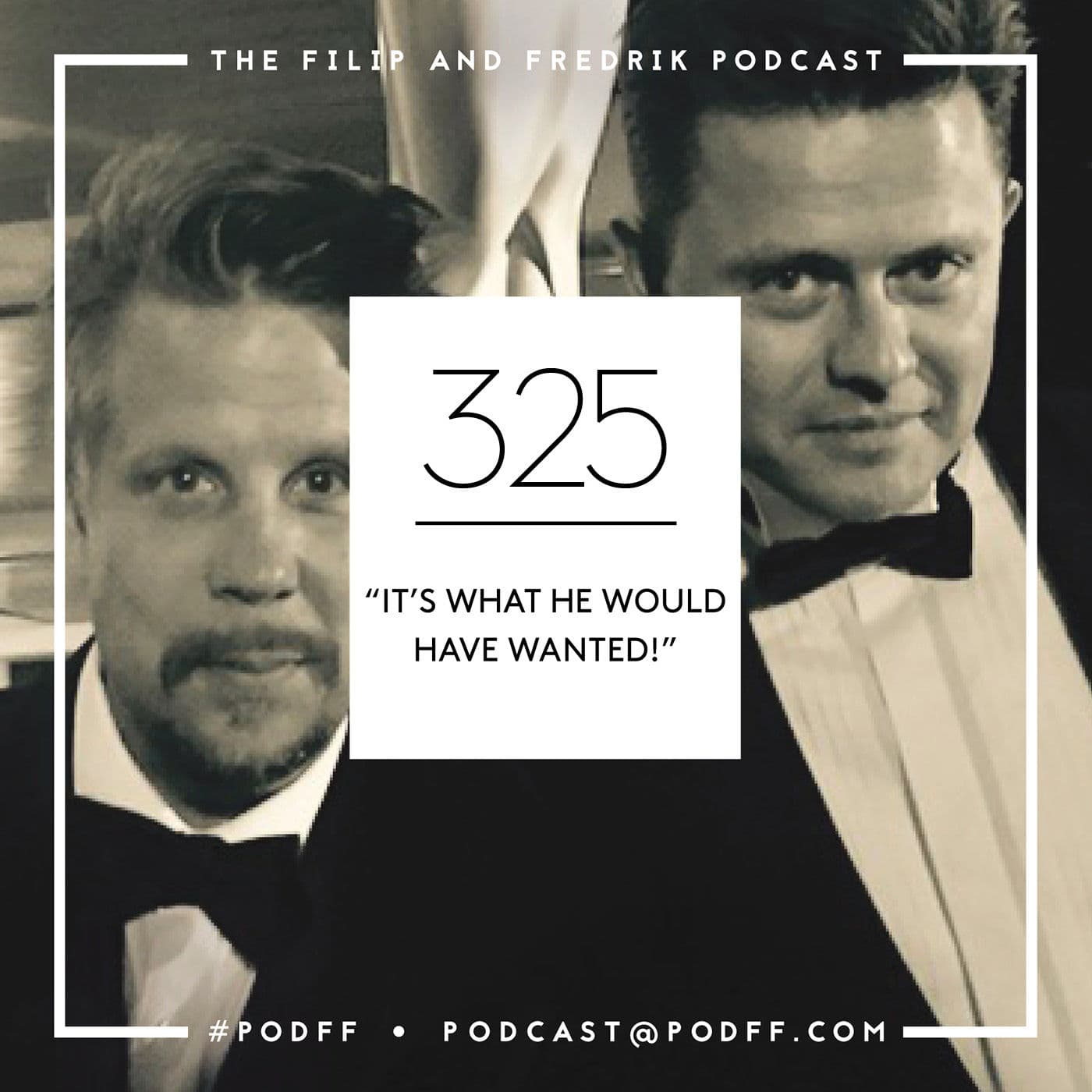 325. "It's What He Would Have Wanted!" artwork