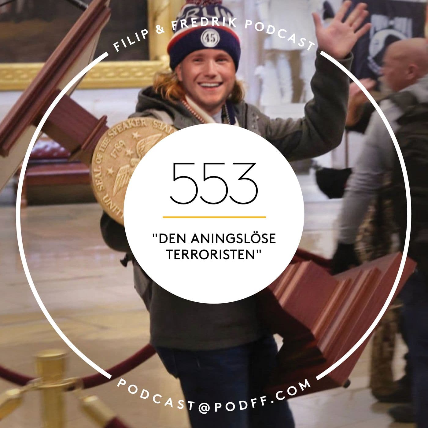 553. ”Den aningslösa terroristen” artwork