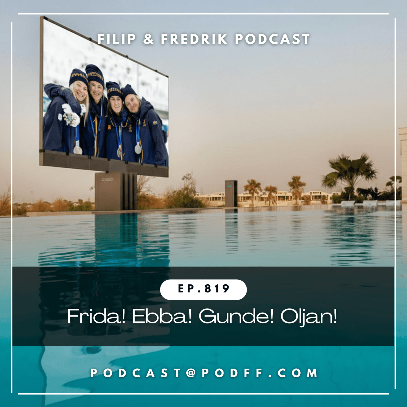 819. Frida! Ebba! Gunde! Oljan! artwork