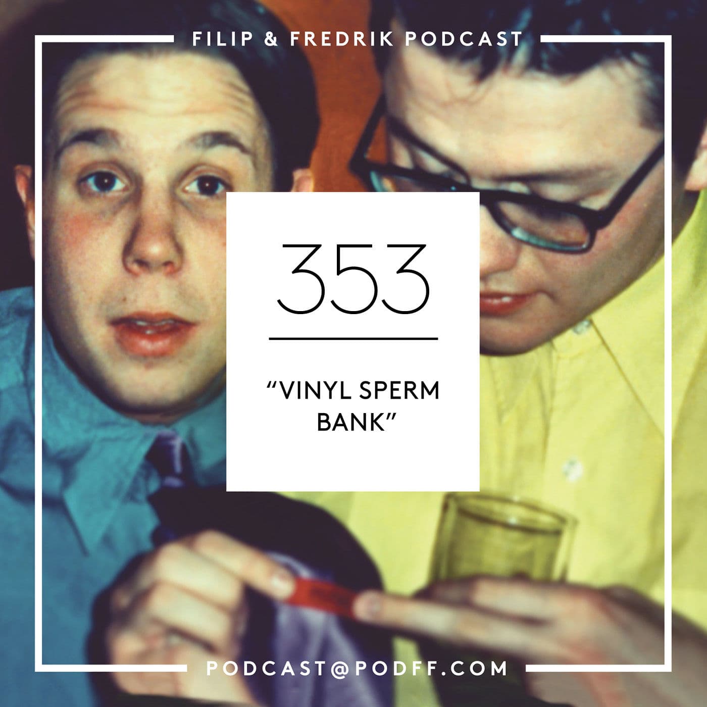 353. "Vinyl Sperm Bank" artwork