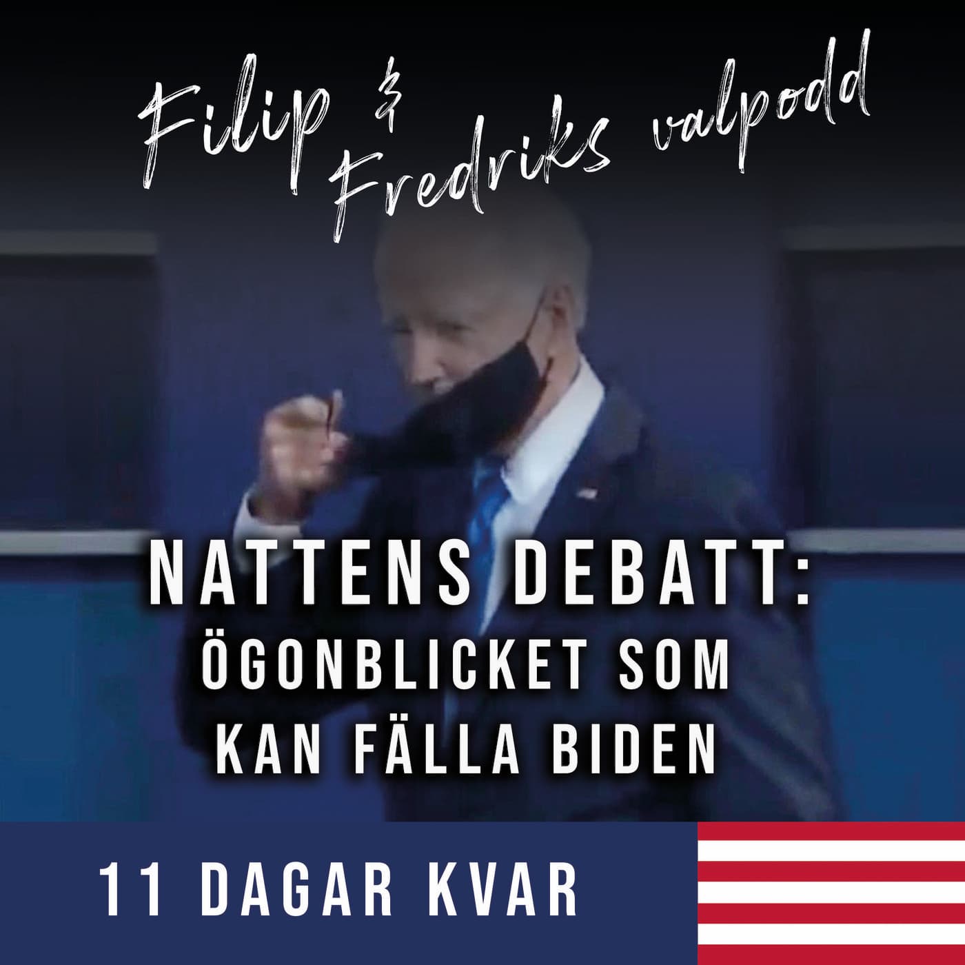 11 dagar kvar: Nattens debatt: ögonblicket som kan fälla Biden artwork