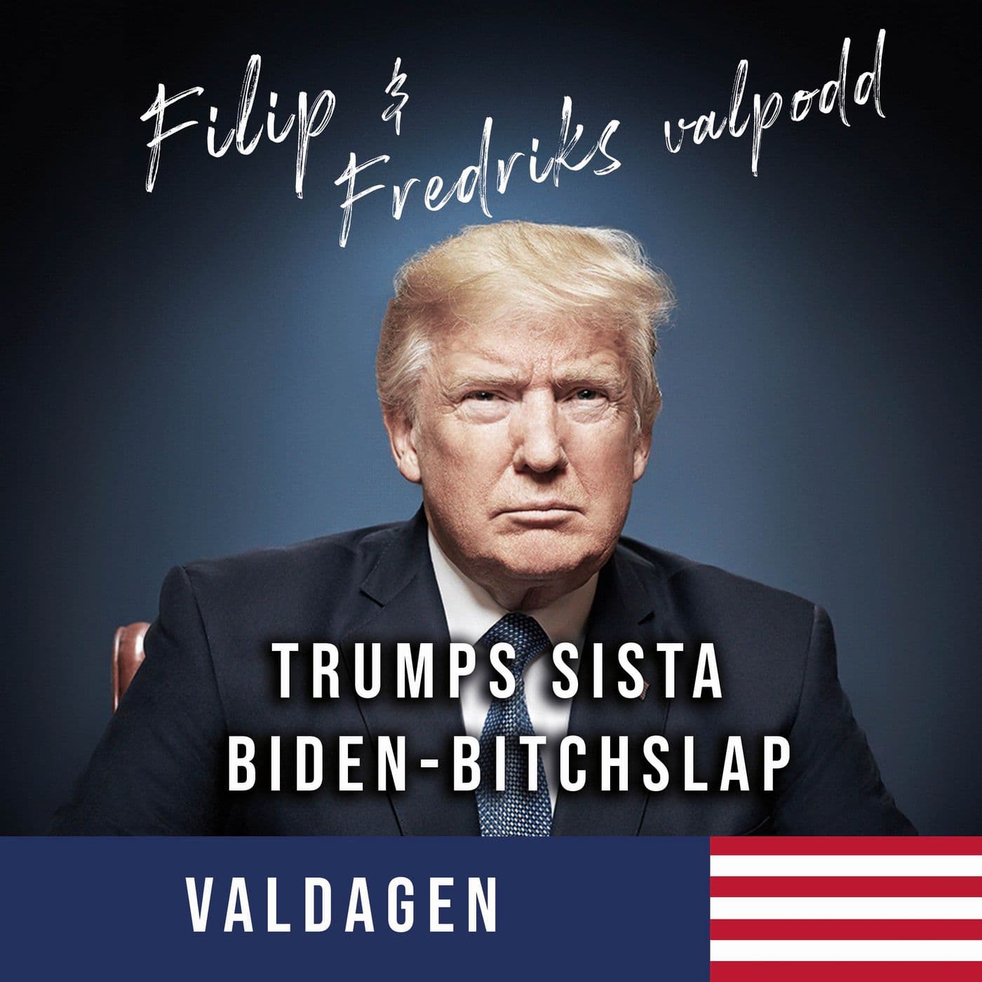 0 dagar kvar: Trumps sista Biden-bitchslap artwork