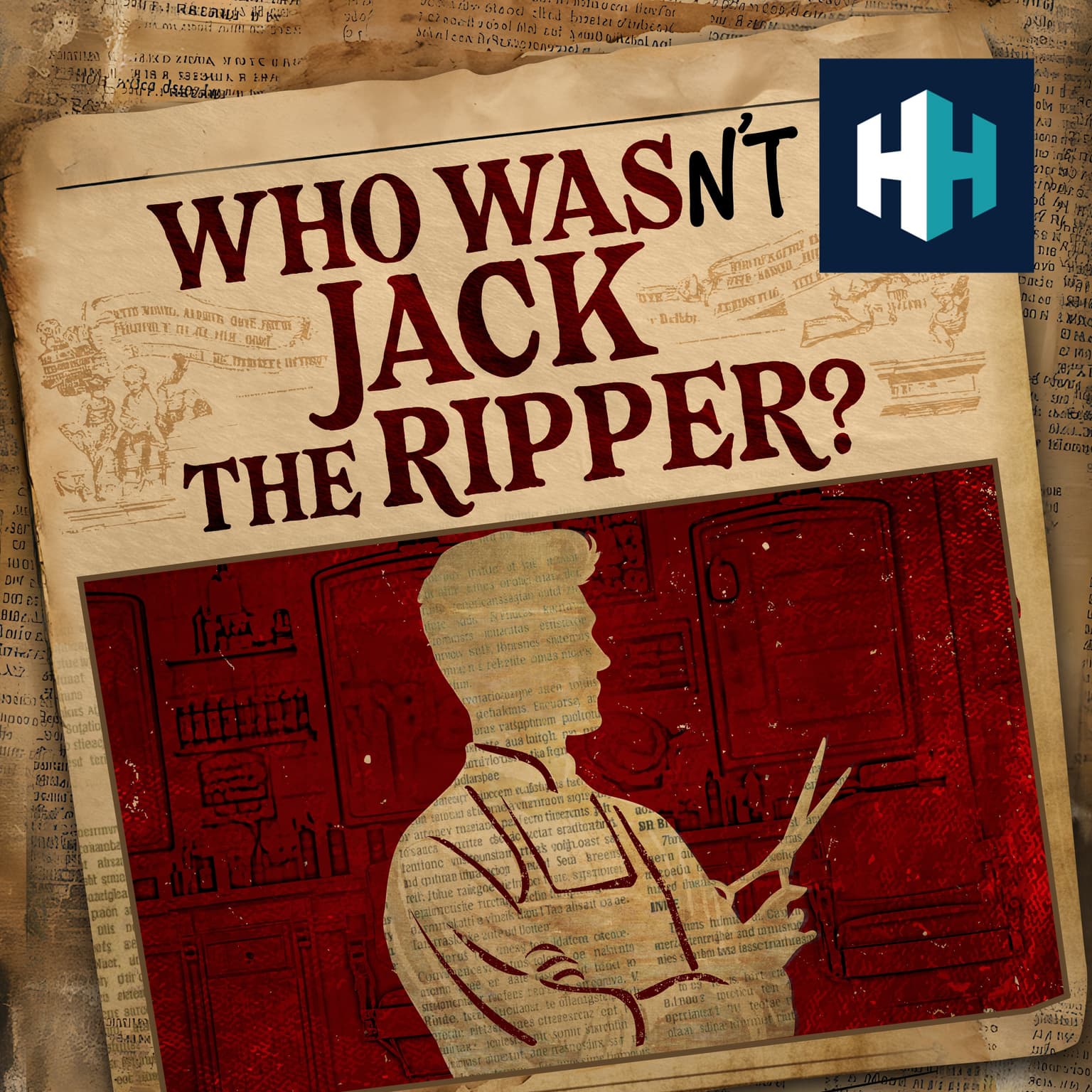 Who was Jack the Ripper? The Barber (Suspect 2) artwork