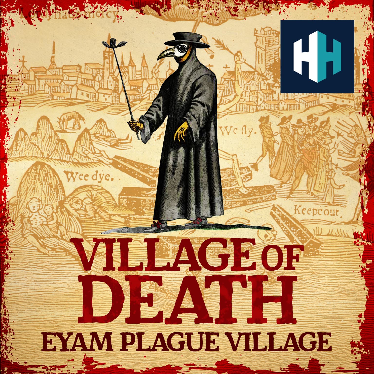 English Village Sacrificed to Plague (Part 2) artwork
