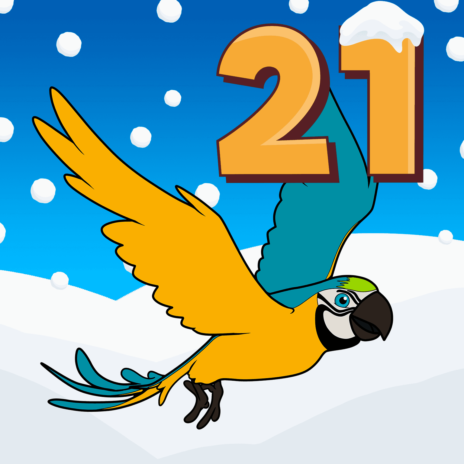 21: Prutter på himlen artwork