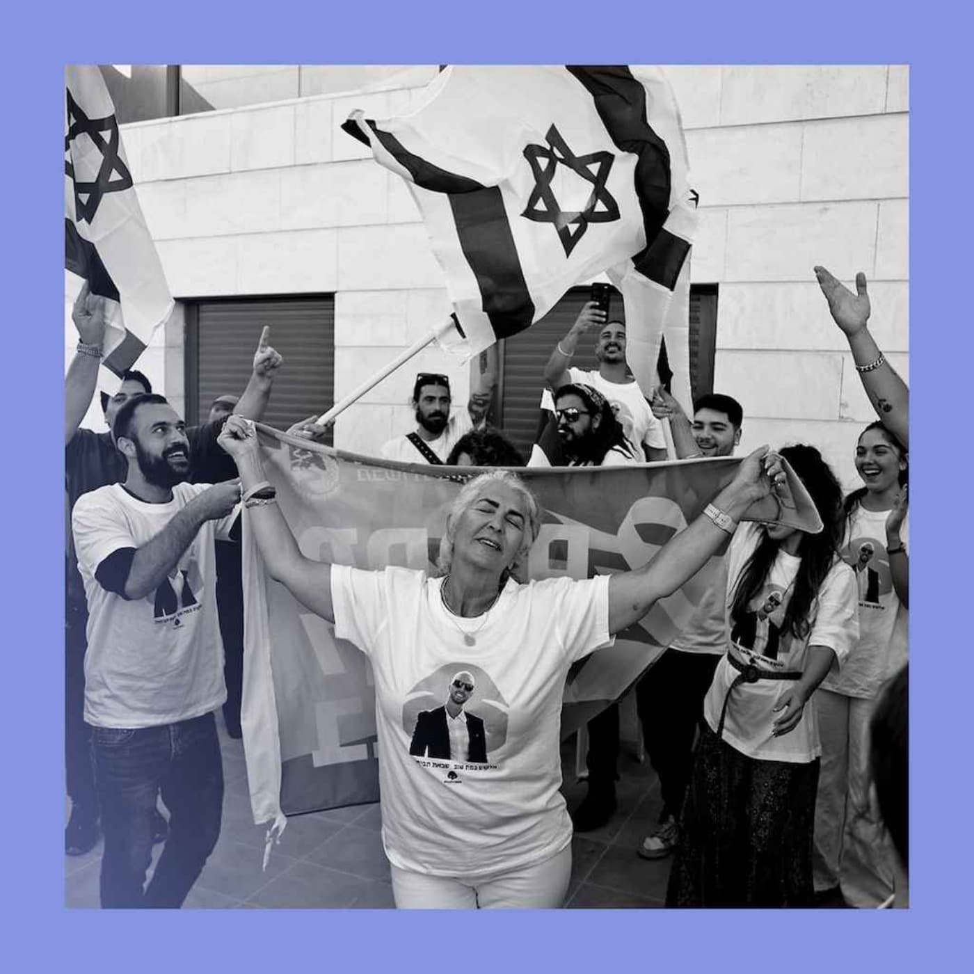 Out at last: Israeli hostages return artwork