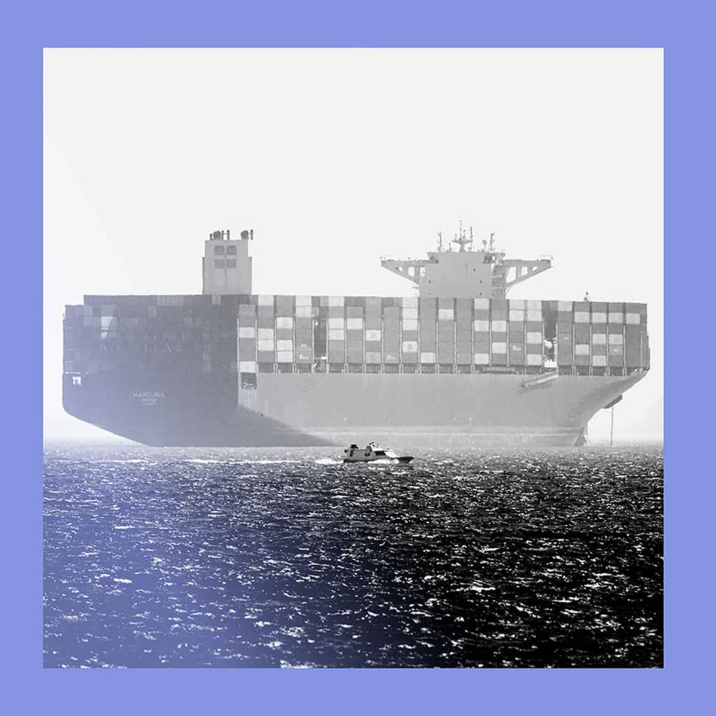 Naval piercing: strait shooting in Iran war artwork
