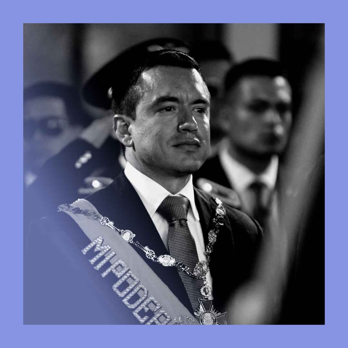 Going gang-buster: we meet Ecuador’s president artwork