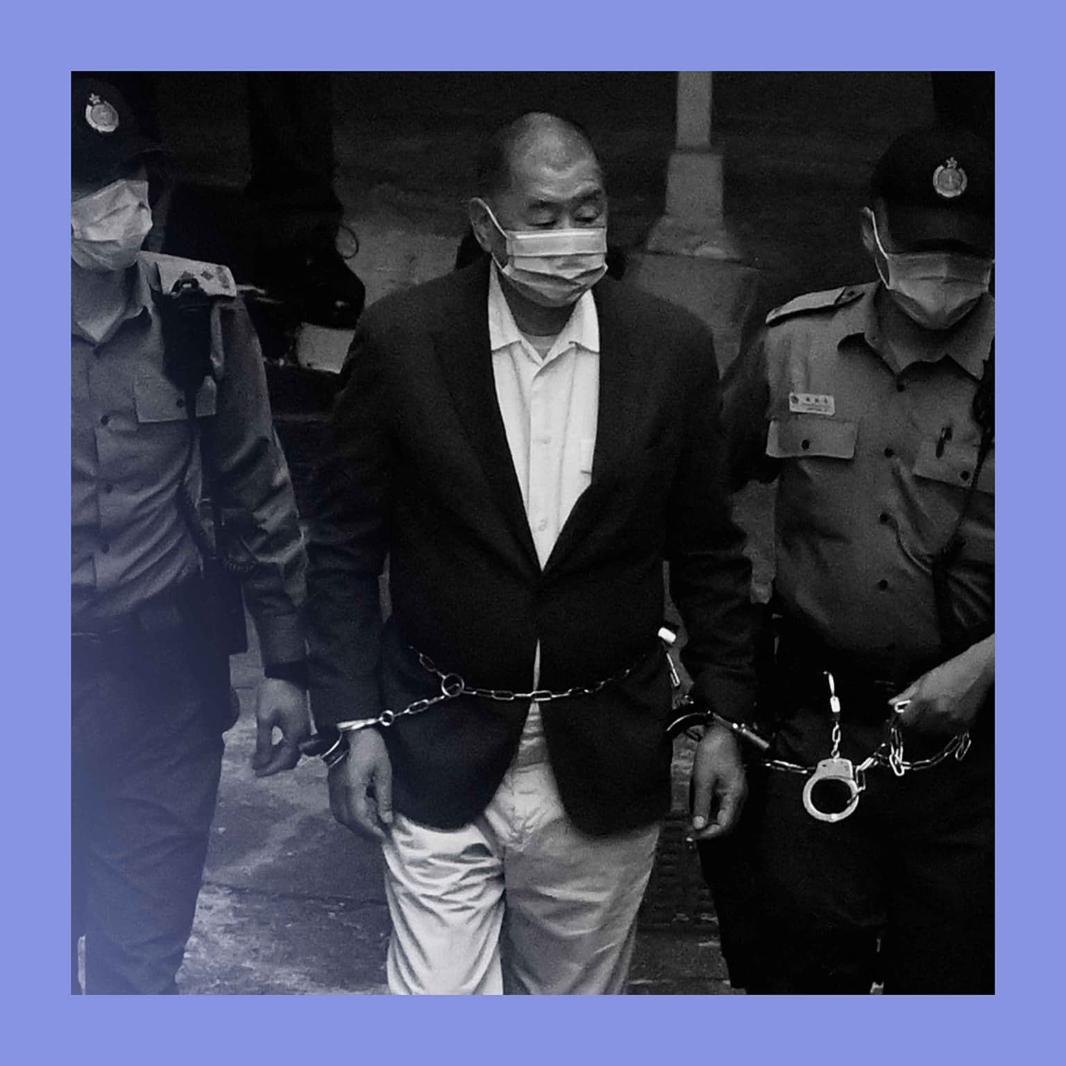 Judgment day: Jimmy Lai convicted artwork